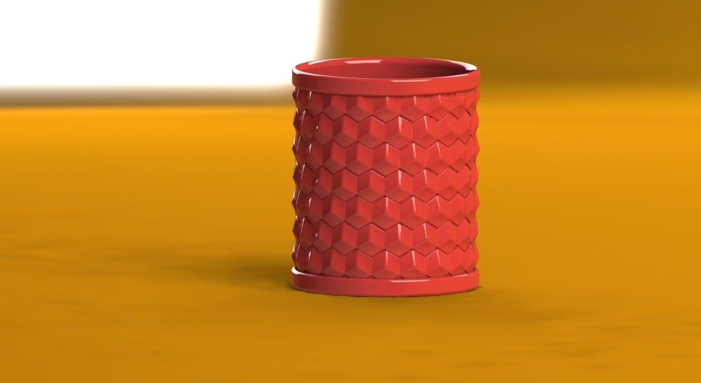 HONEYCOMB PLANTER - DIGITAL FILE - 3D PRINT READY - MODERN DESIGN
