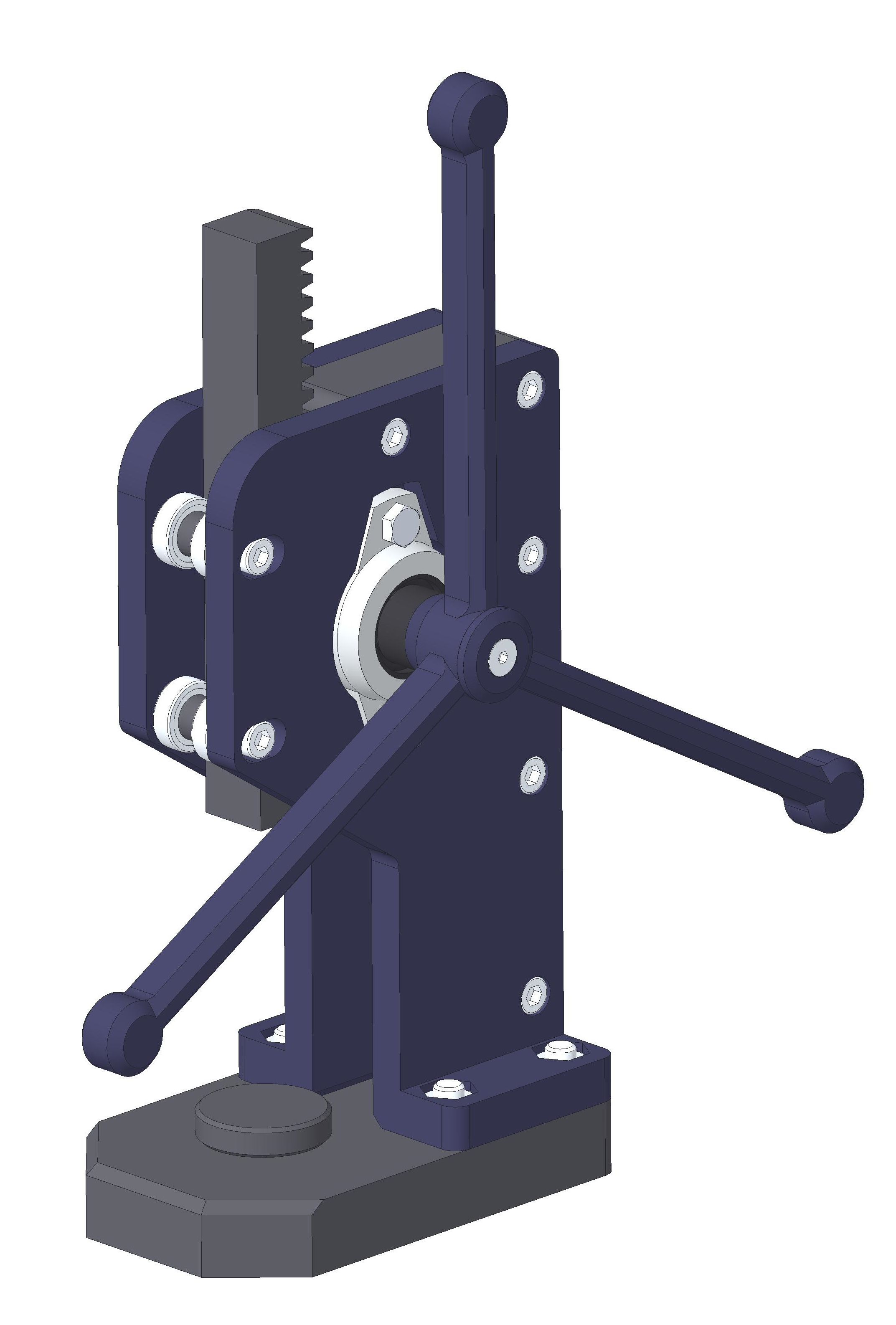Meachnische Presse / arbor press