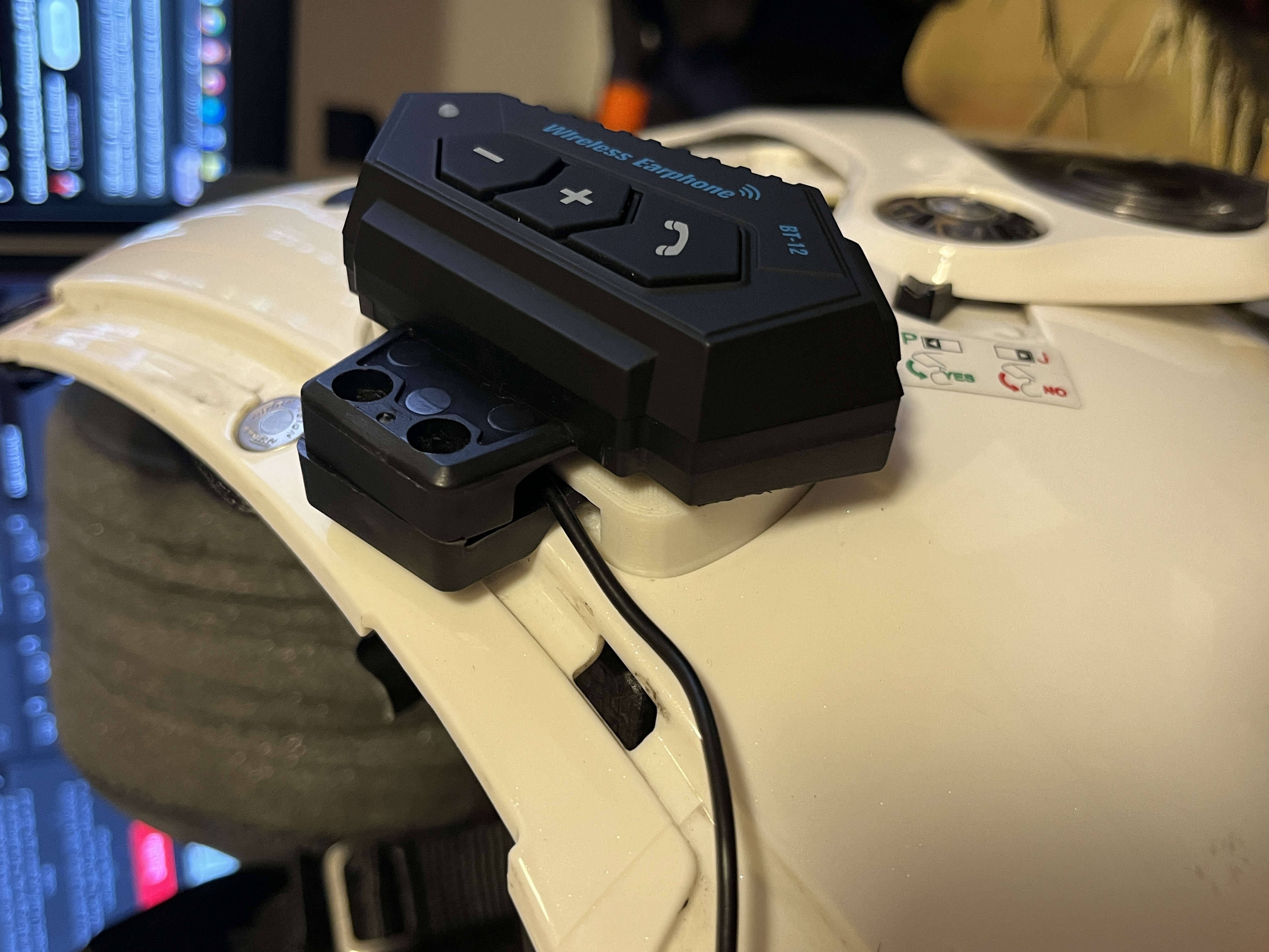 Nolan N91 Helmet Aftermarket Comms mount