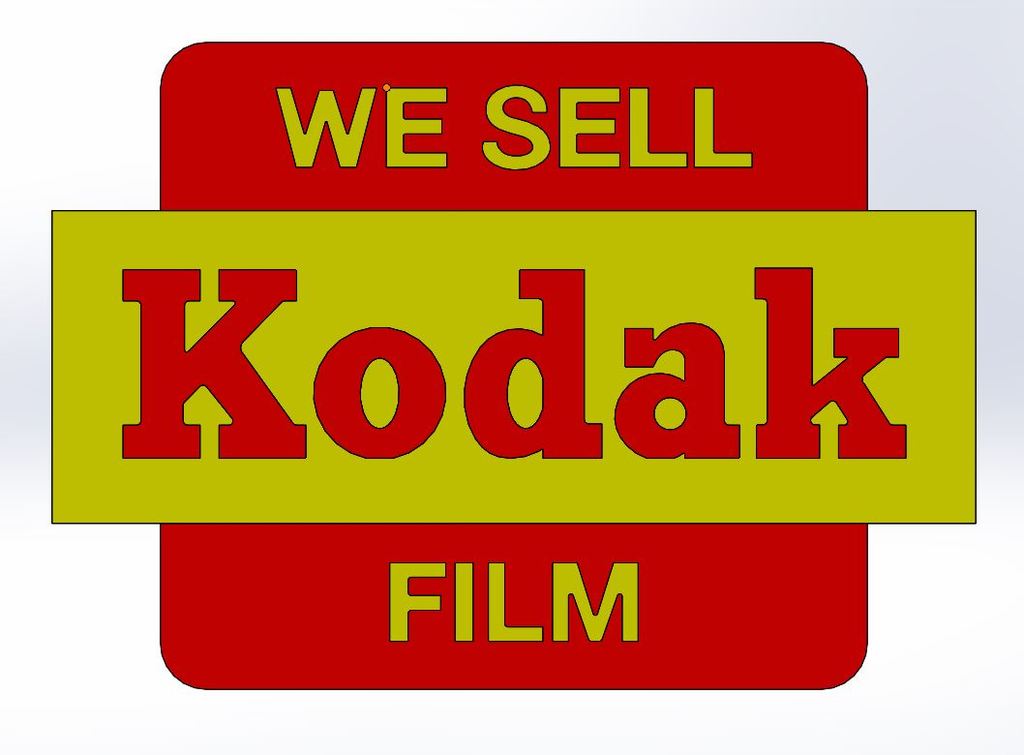 Kodak Sign - Analog Photography