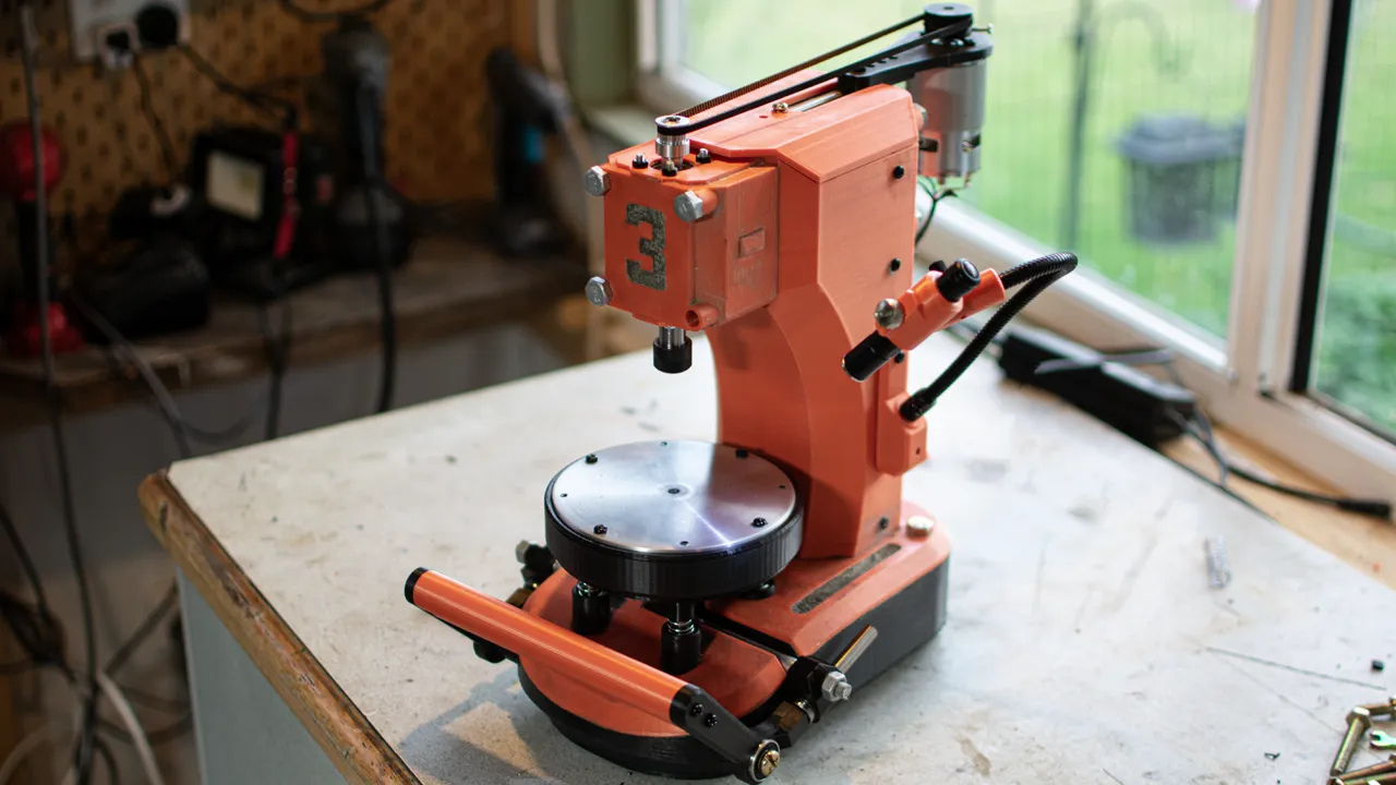 Model 3 Sensitive Drill Press by Chris Borge | Download free STL