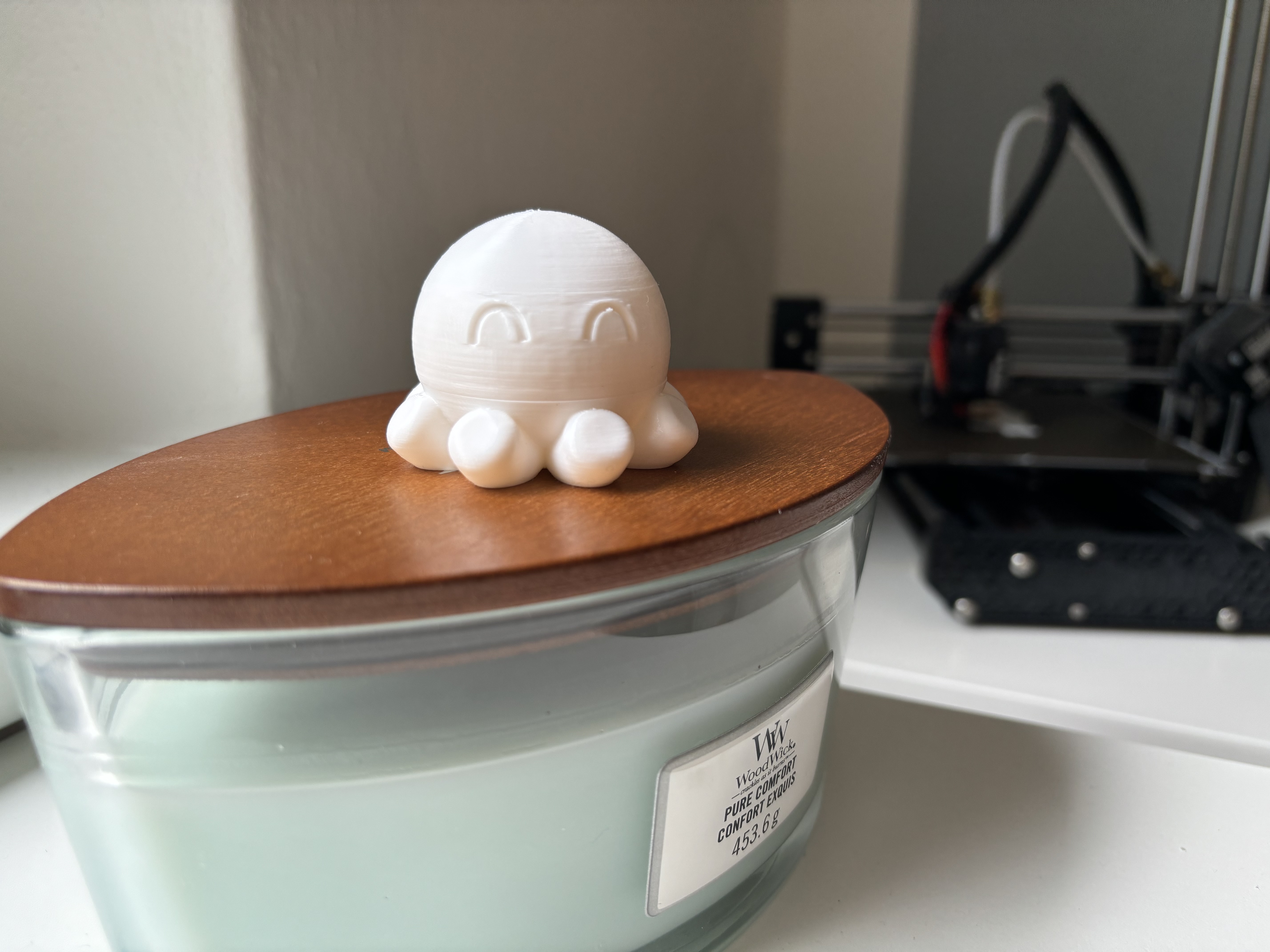 Miniatura 6 do modelo 3D Cute octopus threaded box