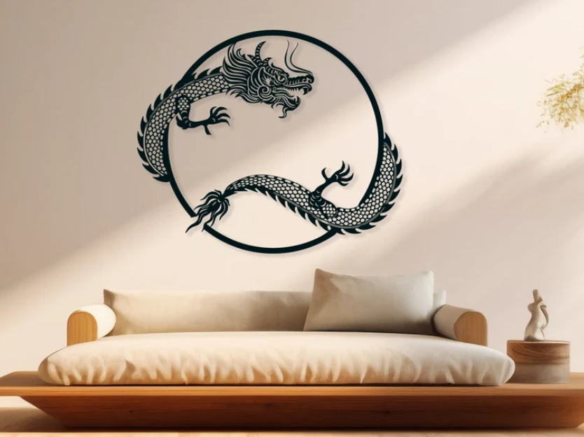 Chinese Dragon Wall Art by Jura Švébiš | Download free STL model ...