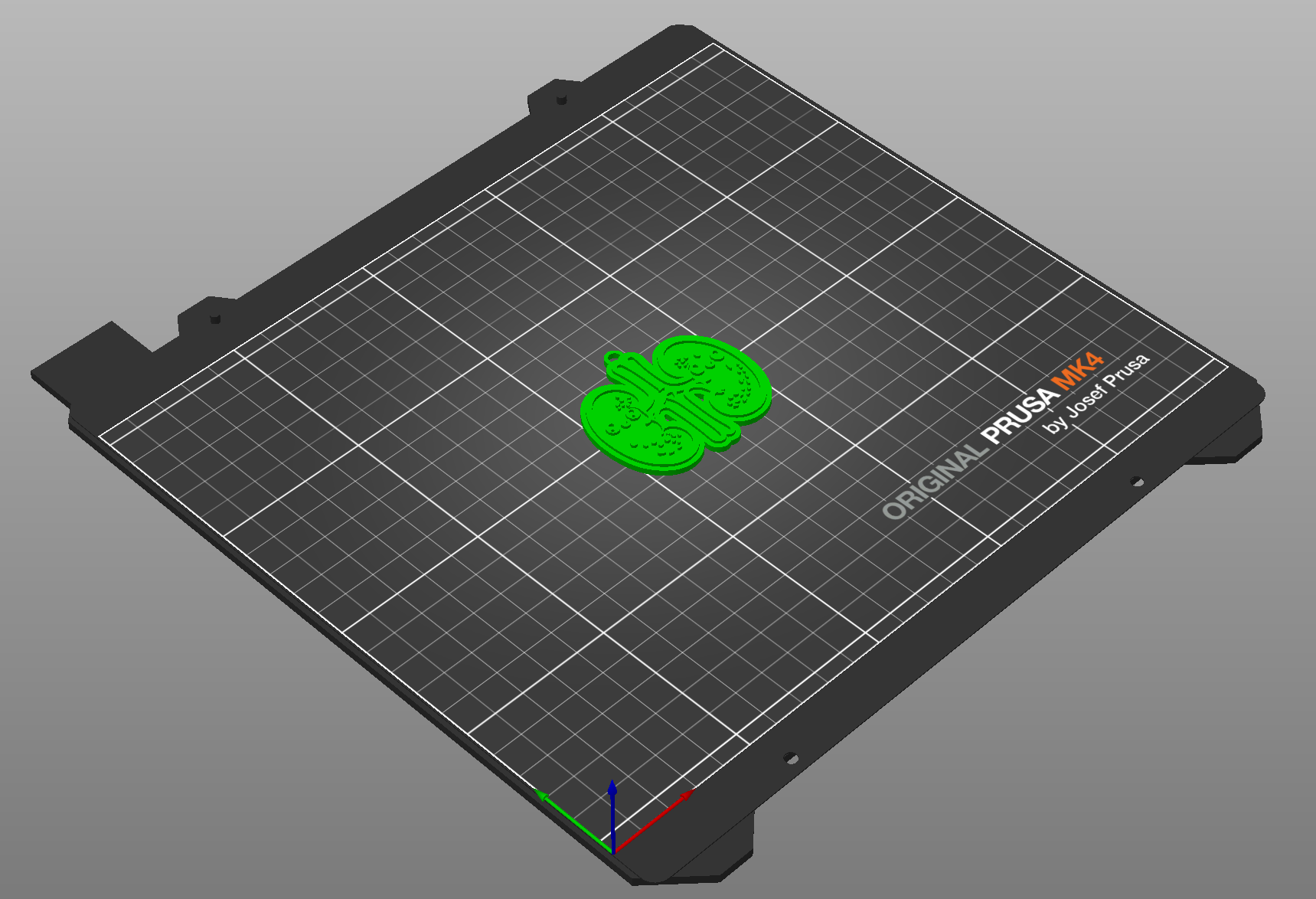 Cute Anatomical Kidneys Keychain by FC2M3D Download free STL model