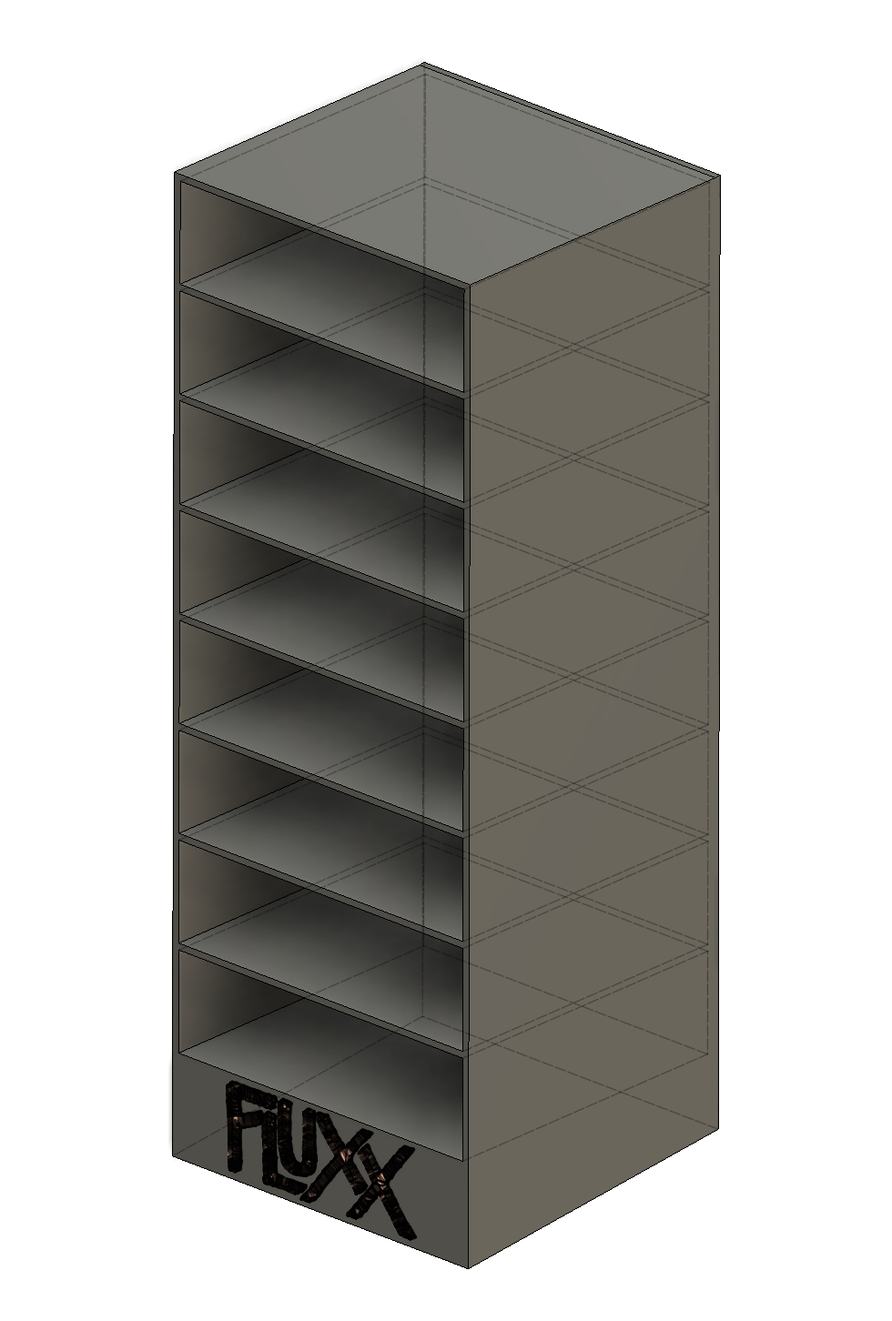 Fluxx Card Game Display/Storage Shelf