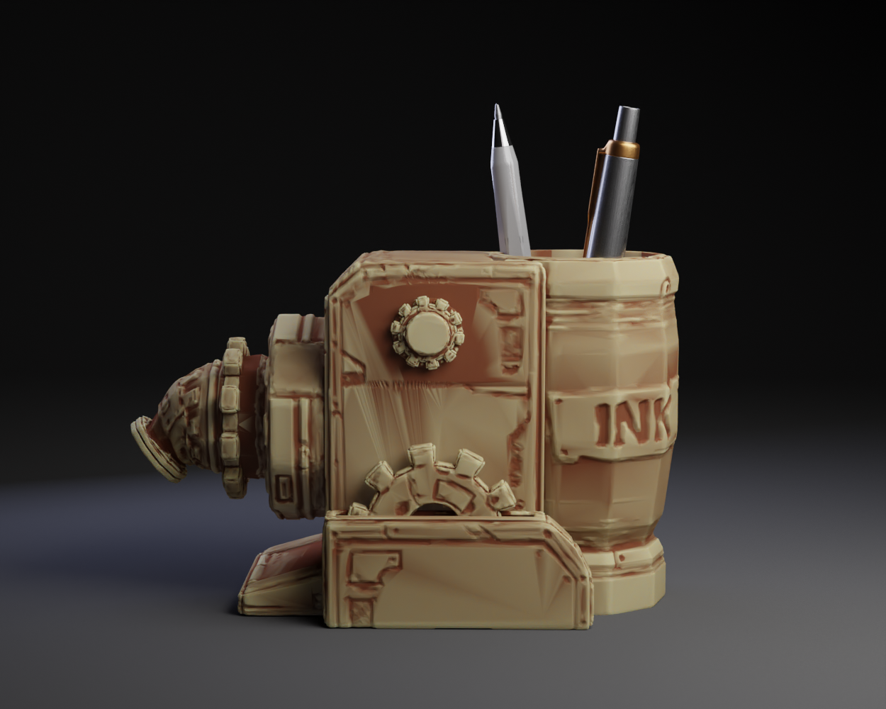 Bendy Ink Machine Pen Holder