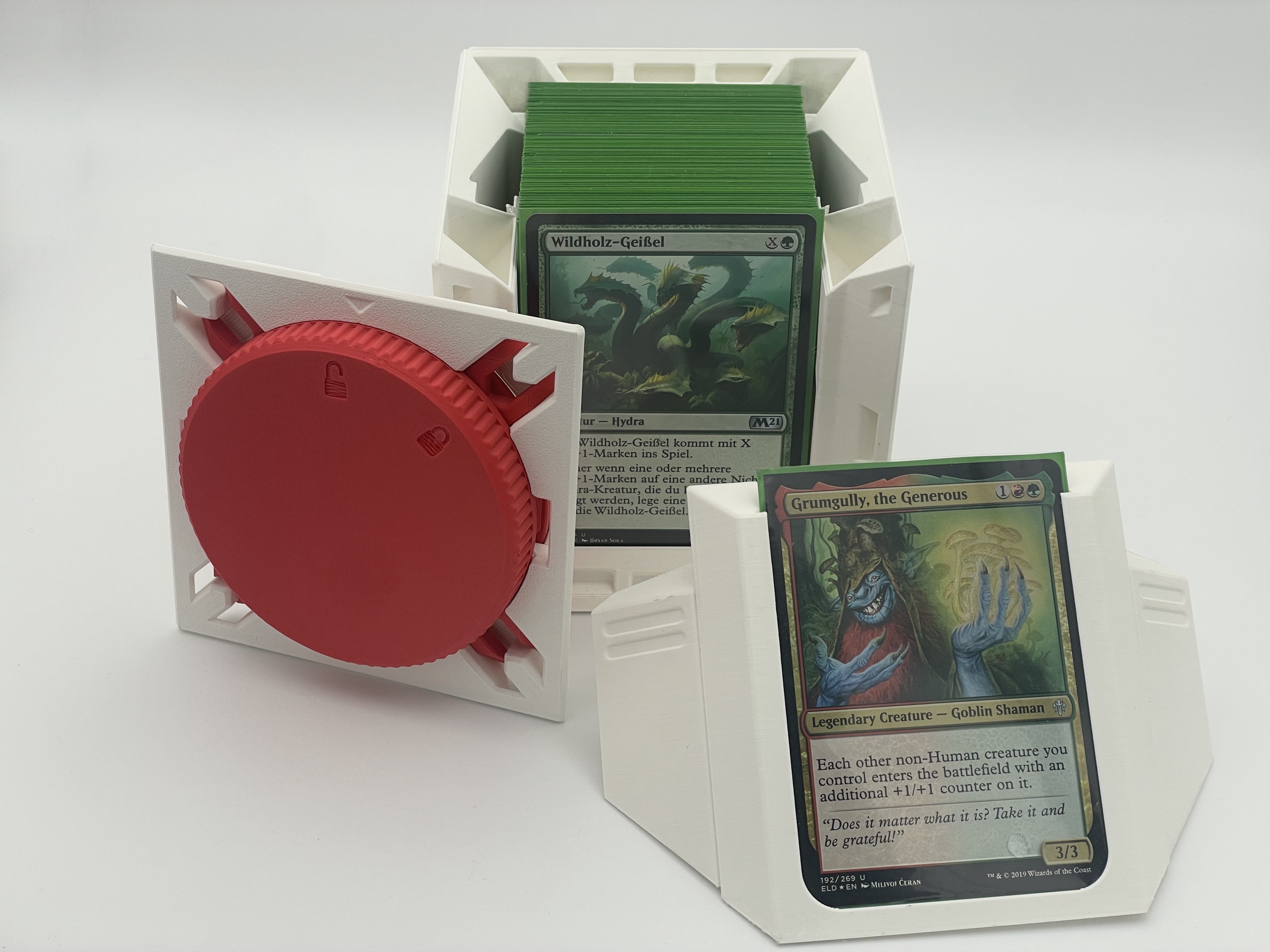 Miniatura 4 do modelo 3D MTG Commander Deck Box v4