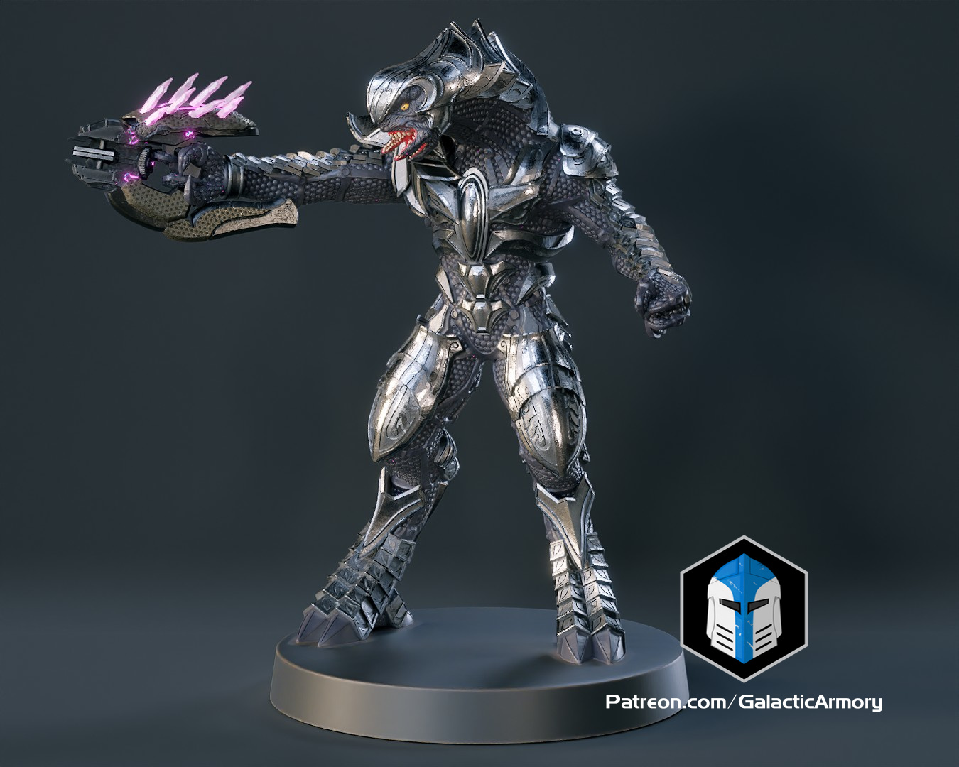 Halo Arbiter Miniature by Galactic Armory | Download free STL model ...