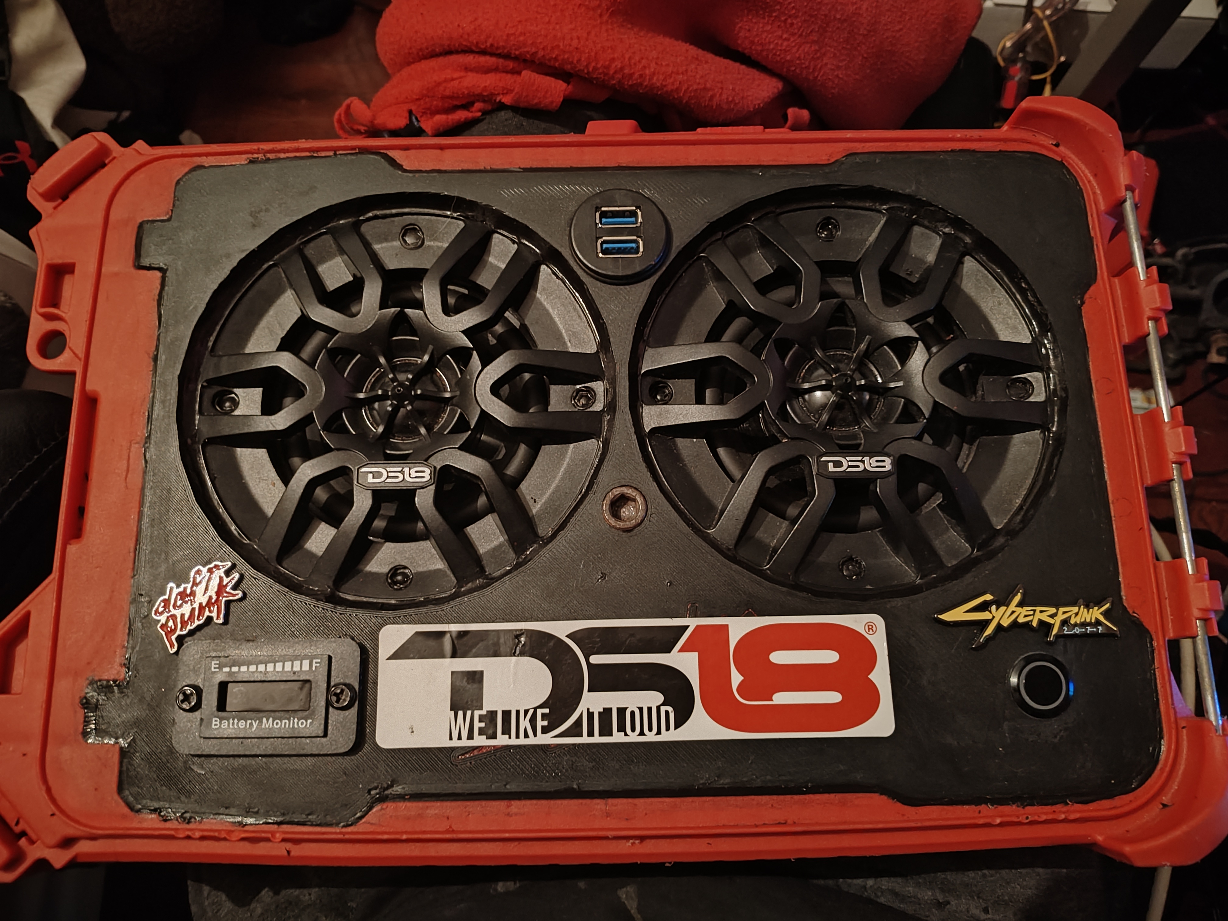 Packout Boombox MK2 (MK 3 coming end of november read description for link to parts list and info on mk3)