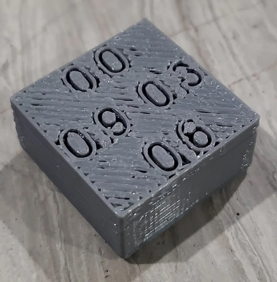 Elephant's foot calibration cube by Idan | Download free STL model |  Printables.com