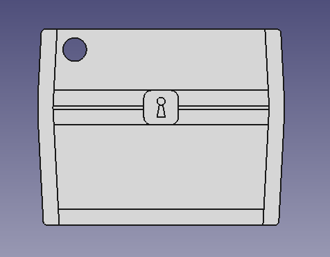 Chest Keychain