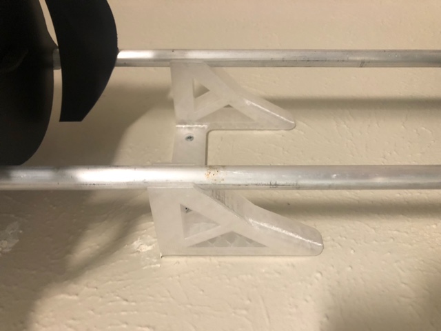 Wall Mount for Hadley Telescope 3D model thumbnail