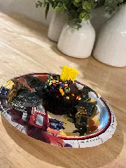 Transformer cake topper