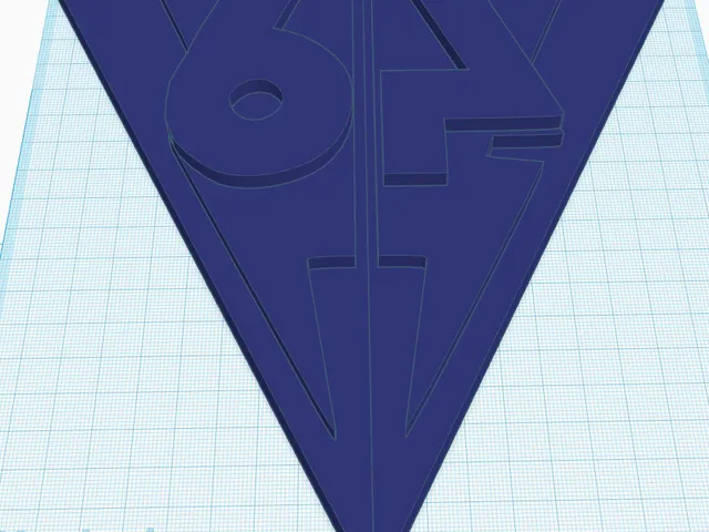 Titanfall 6-4 logo with separate pieces for multimaterial