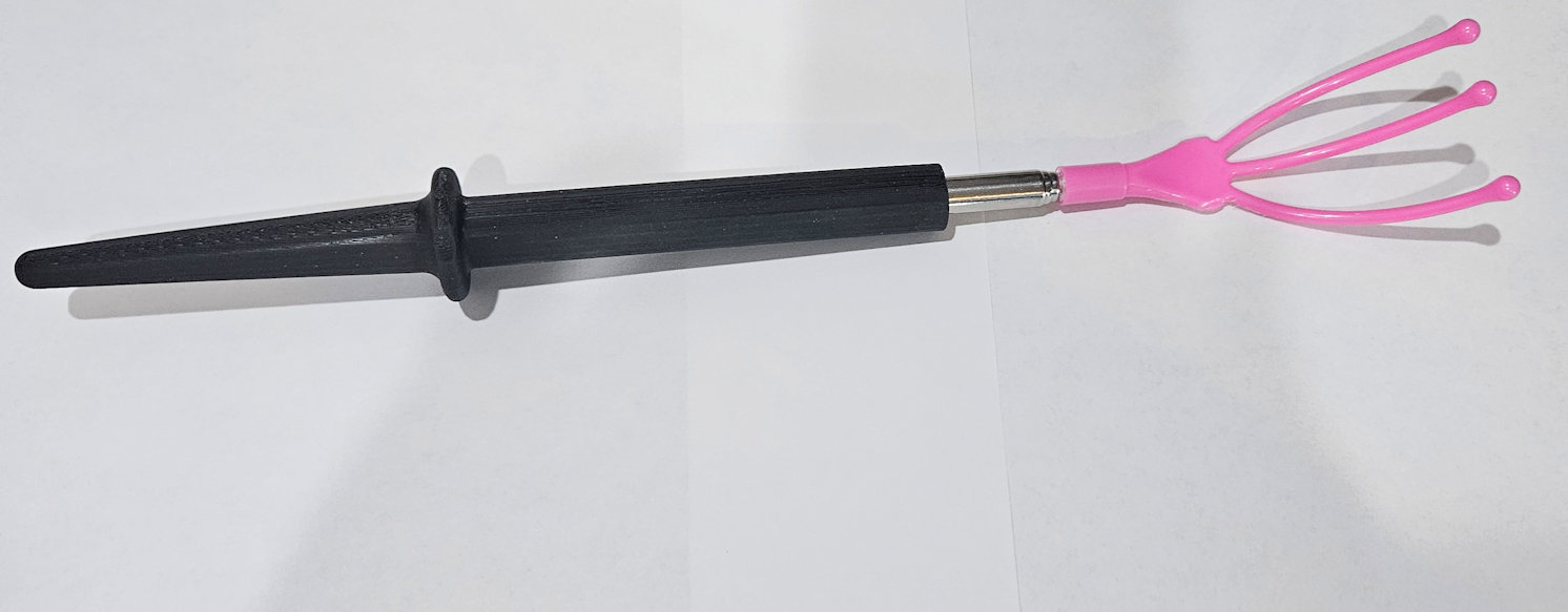 Miniatura 2 do modelo 3D Basic Hollow Base Wand/ Mini-Pusher Handle