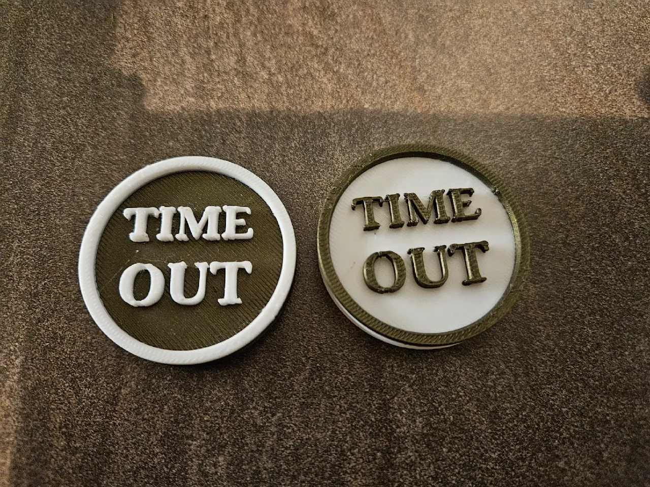 Time Out Coin by Pixelkrieg | Download free STL model | Printables.com