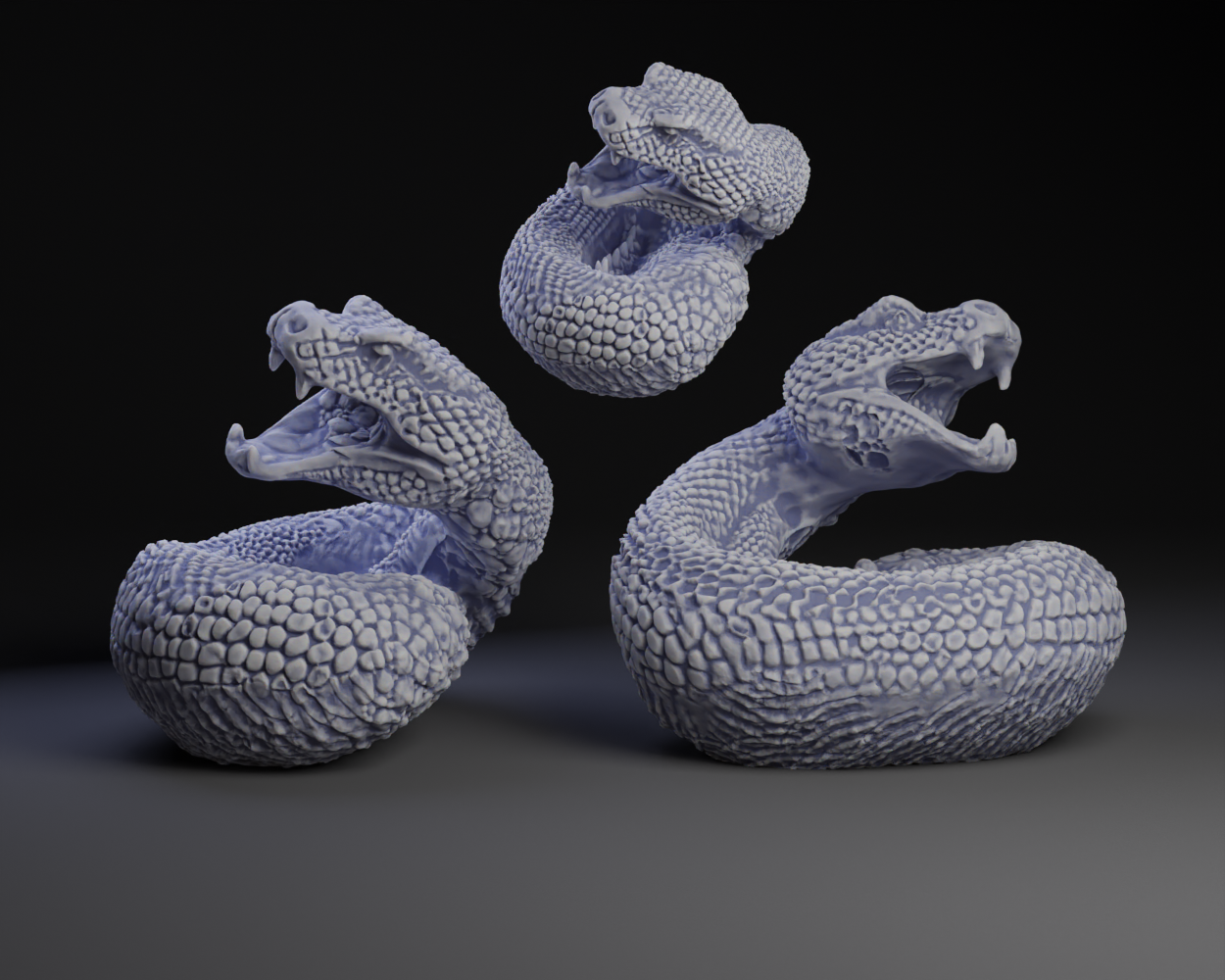 Coiled Snake