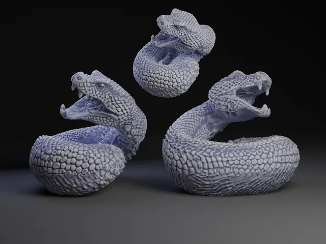 Coiled Snake