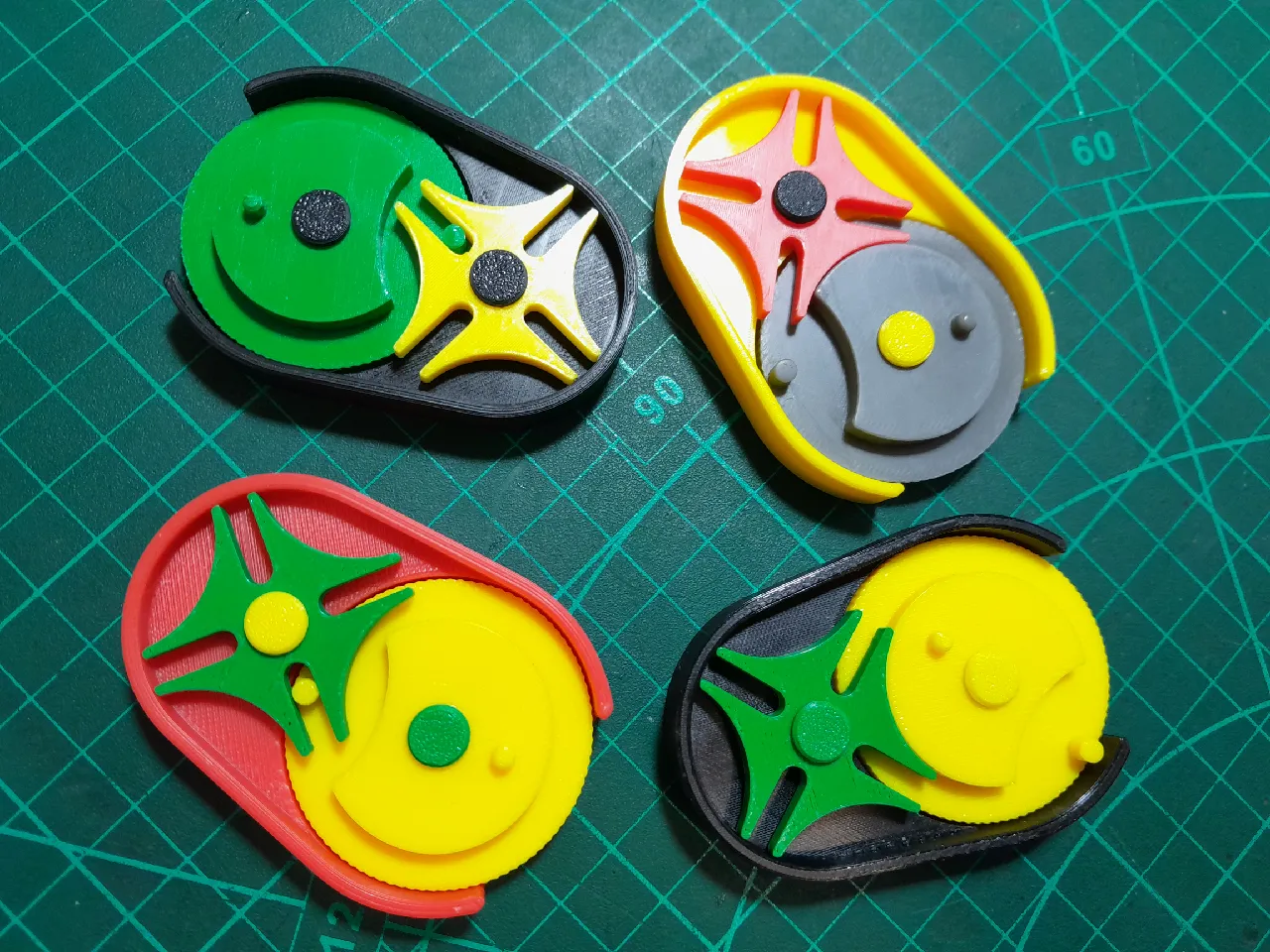 Maltese cross toy for your pocket by Ruedi | Download free STL model ...