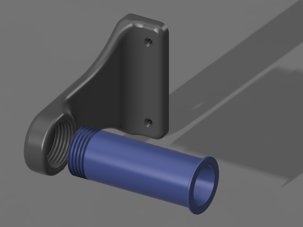 Spool wallmount