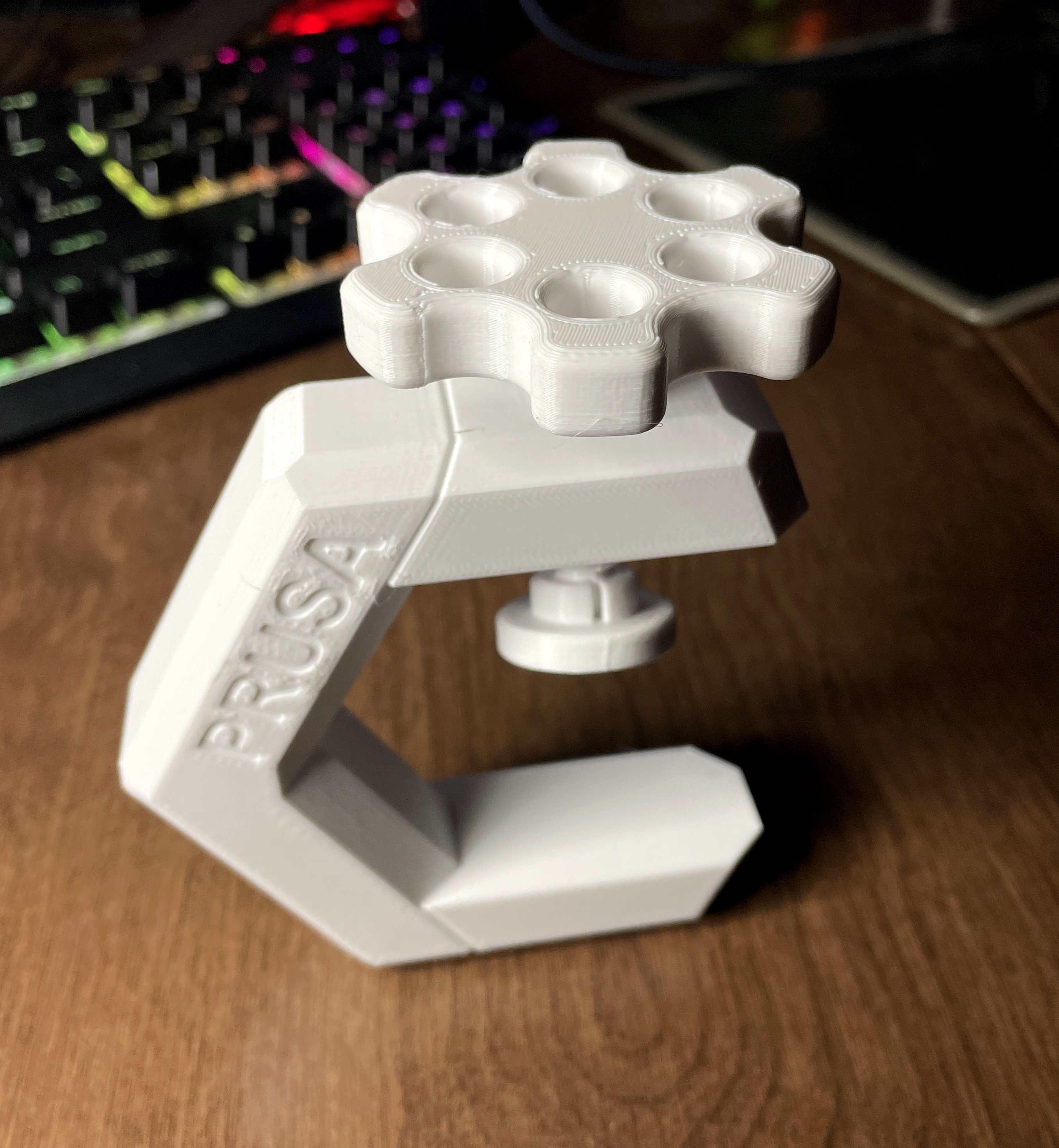 Prusa Clamp Water Valve Screw Mod 3D model thumbnail