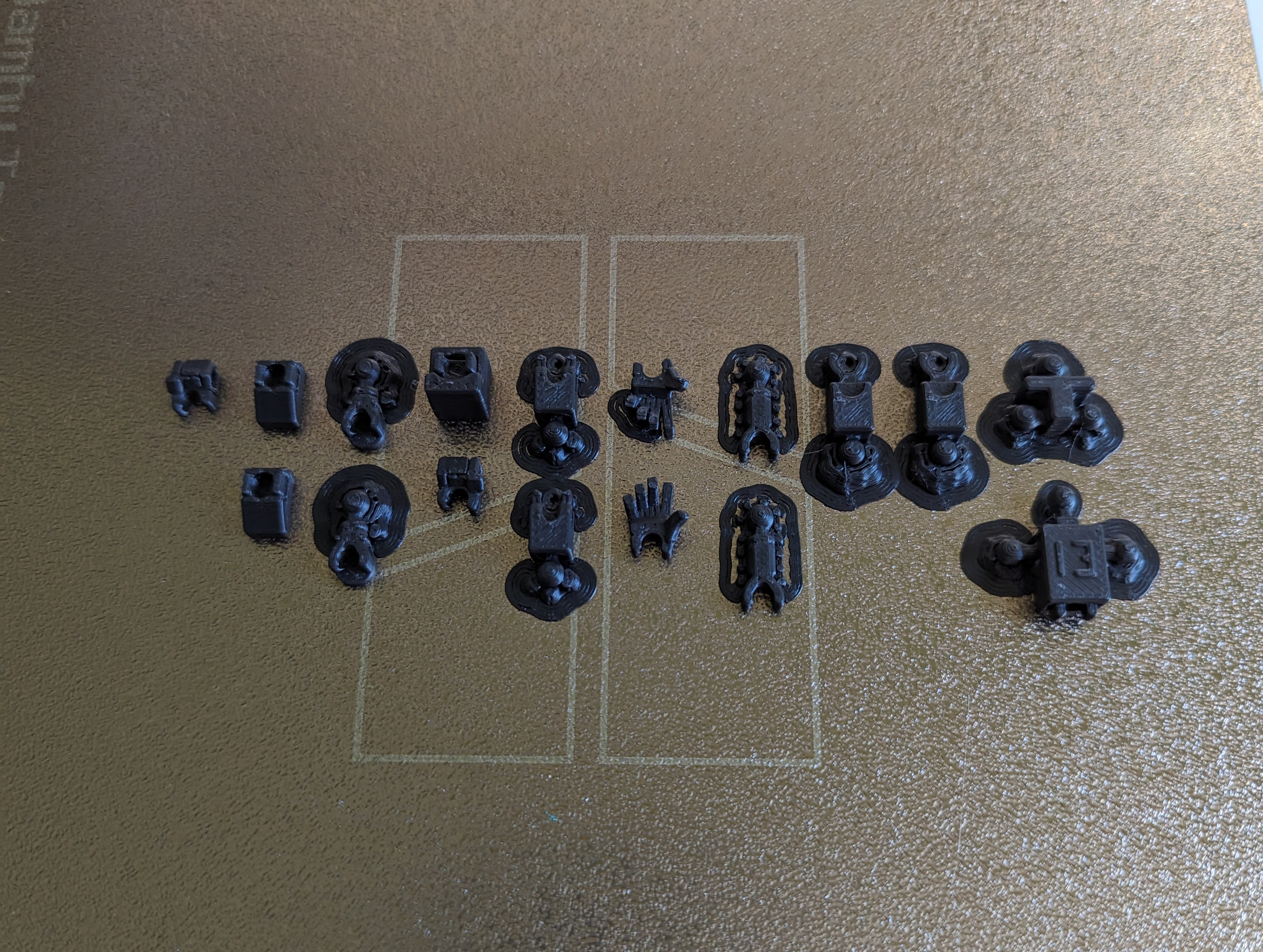 Miniatura 8 do modelo 3D Micro Mini 13 Jointed Action Figure