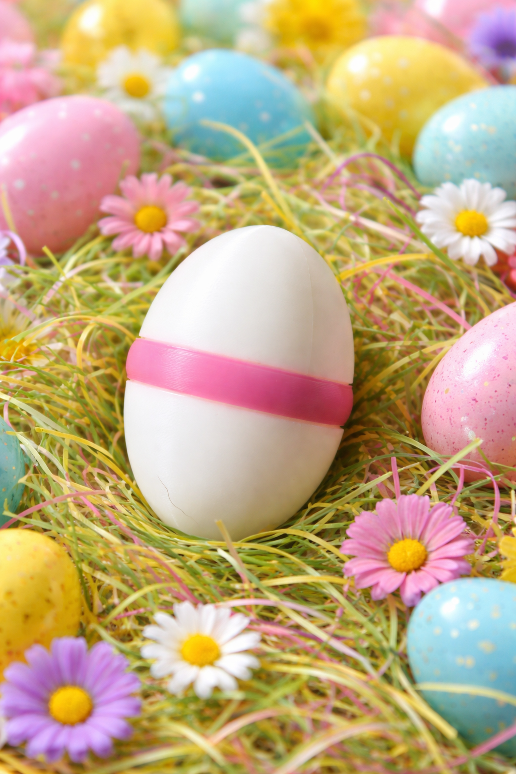 Easter Fidget Egg - Spinning Ring (2 Color)