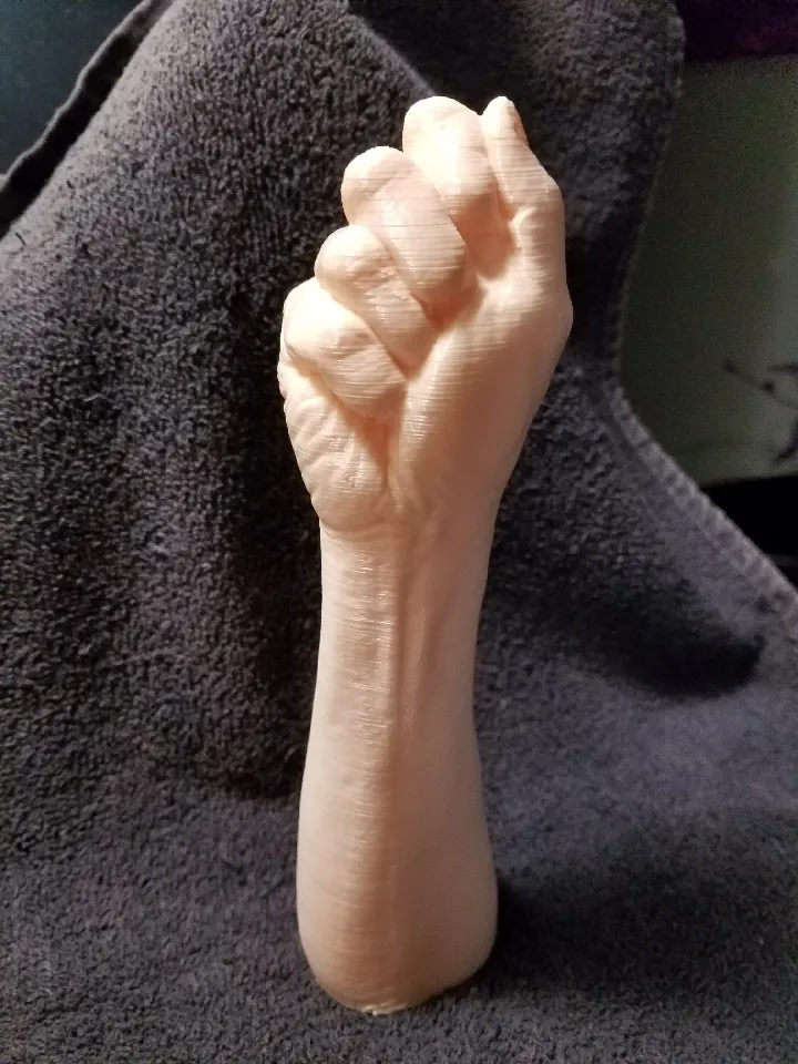 Fist of Fury Human Arm by SoulMate Santhosh | Download free STL model ...
