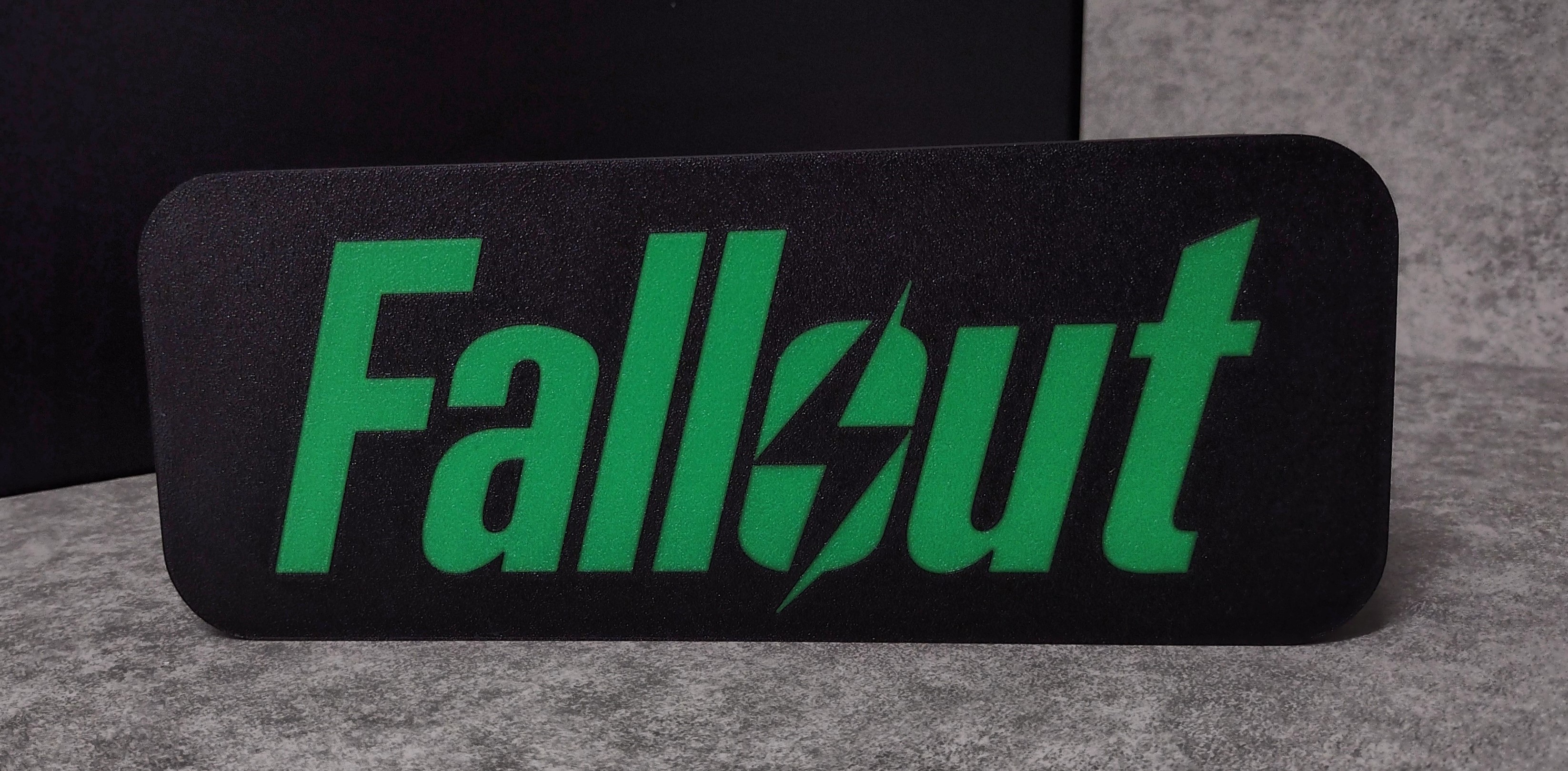 Miniatura 3 do modelo 3D Fallout logo lightbox, lamp,