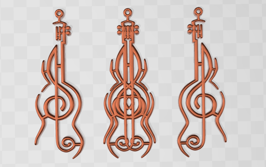 Violin Pendant- Remix + new model