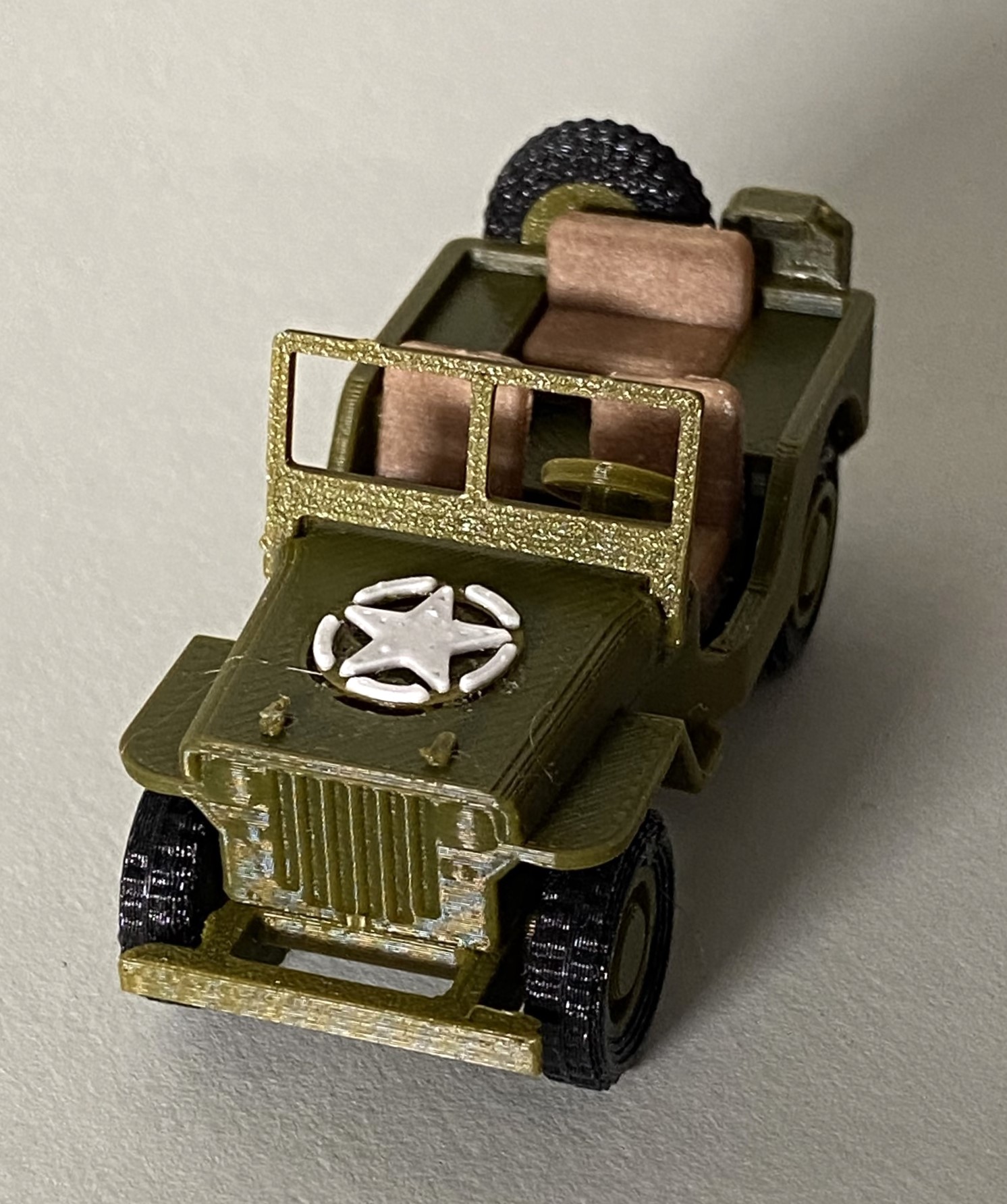 Revised Jeep Model for easier Print of the Star by Tritschi | Download ...