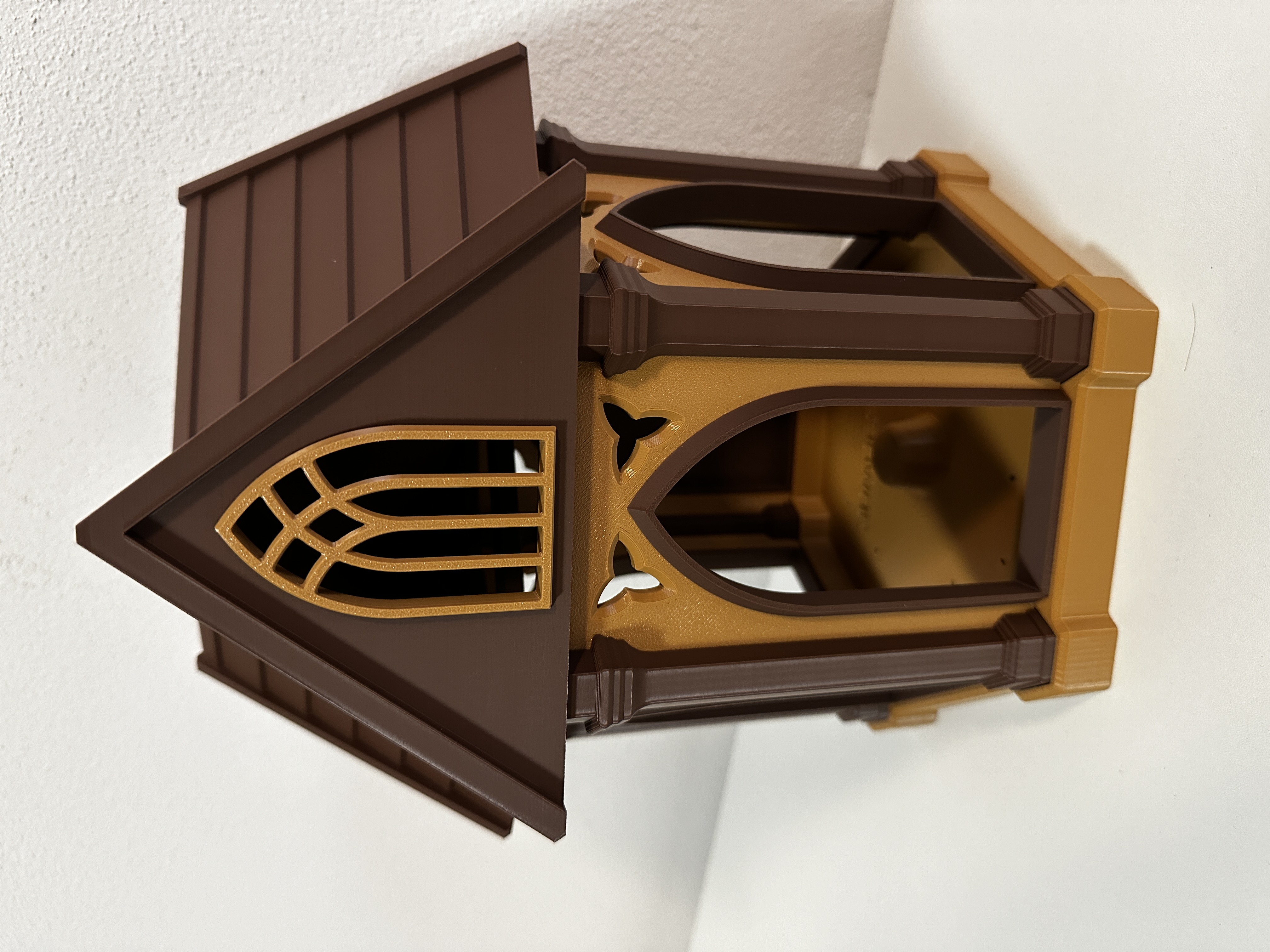 Miniatura 5 do modelo 3D Gothic Bird Feeder - Fully Printable