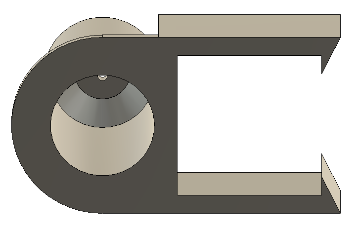 Mount for a lighter-socket USB power supply on the frame of the Mini-El/City-el