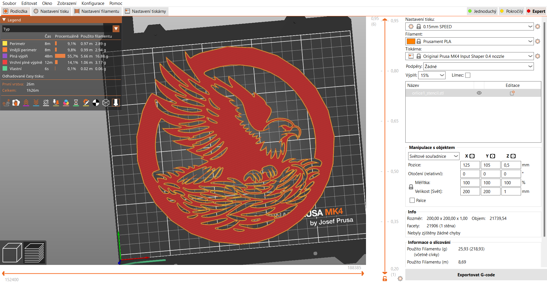 Coaster / wall art / stencil / frottage creation: Eagle (version 4) by ...