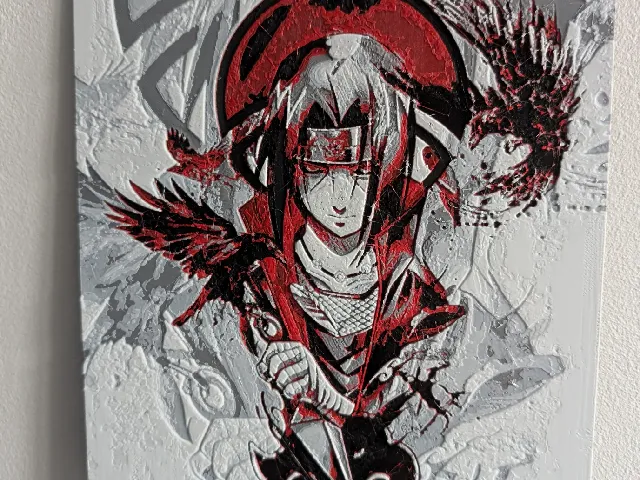 Naruto - Uchiwa Itachi - HueForge
