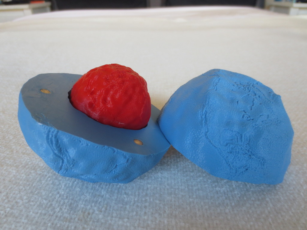 Geophysics globe: S40RTS tomography "seismic matryoshka"