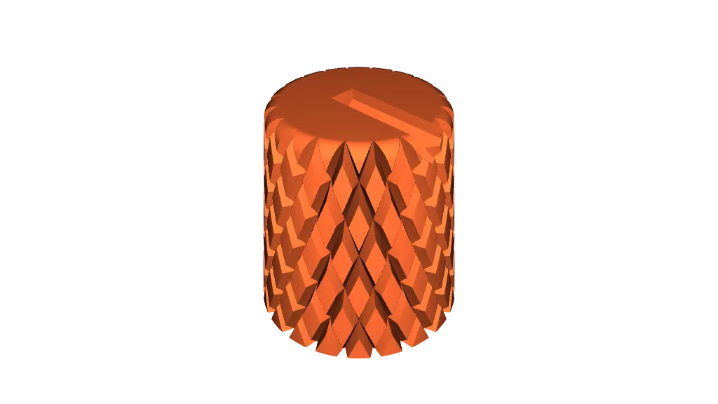 SP 404 MKII Knurled Knob / Potentiometer Cap by pyrho // 25