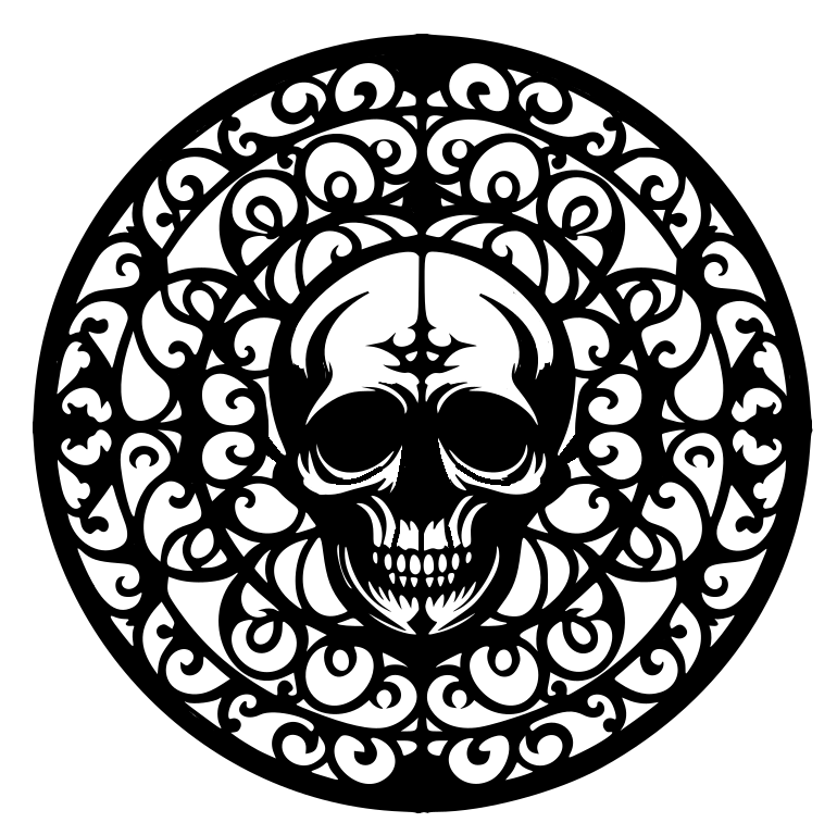 Wall art: Skull