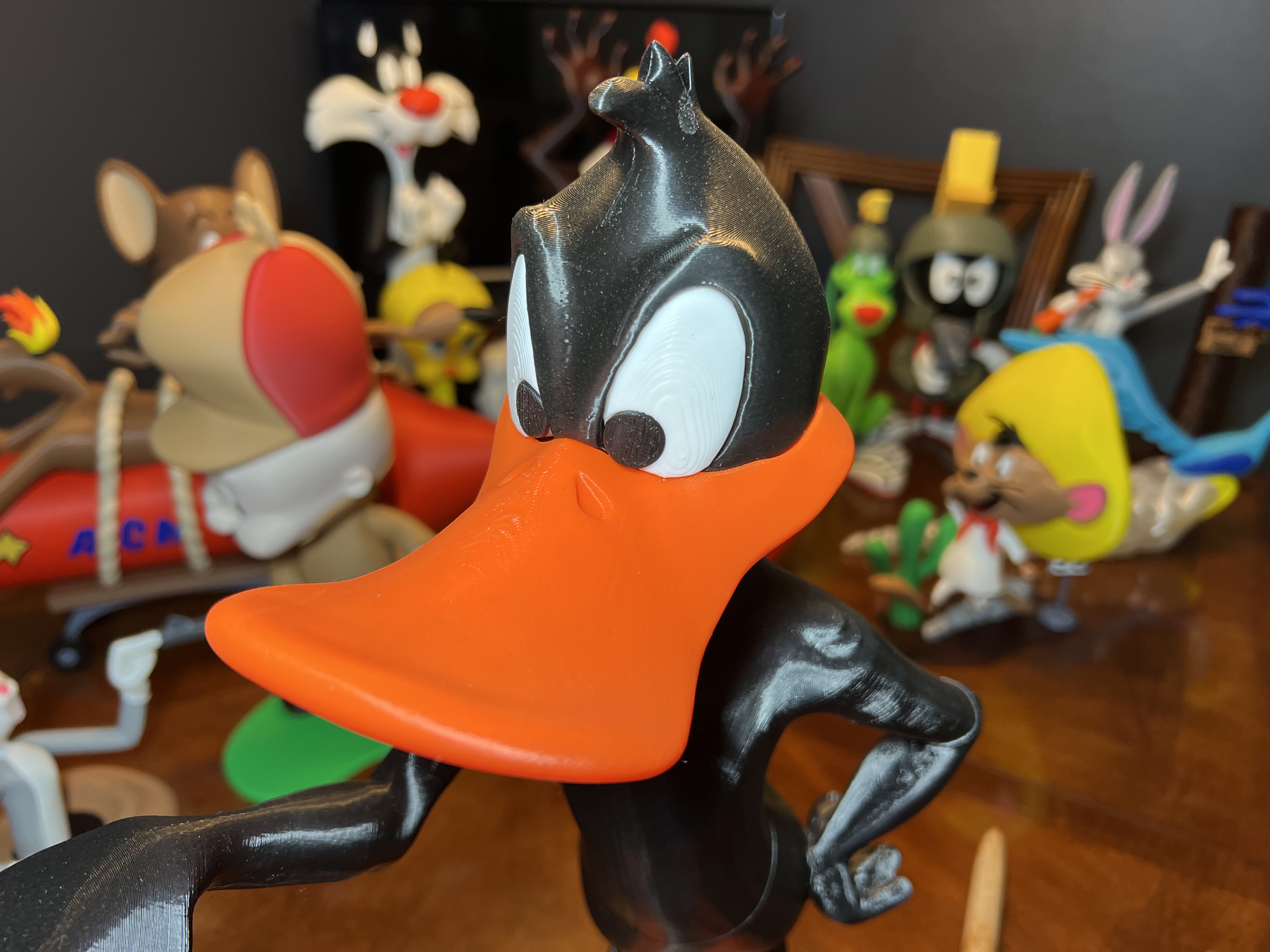 Daffy Duck Pupils