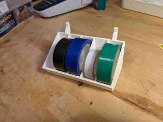 Skadis electrical tape and wire spool holder by S_T_A_R_K_E, Download free  STL model