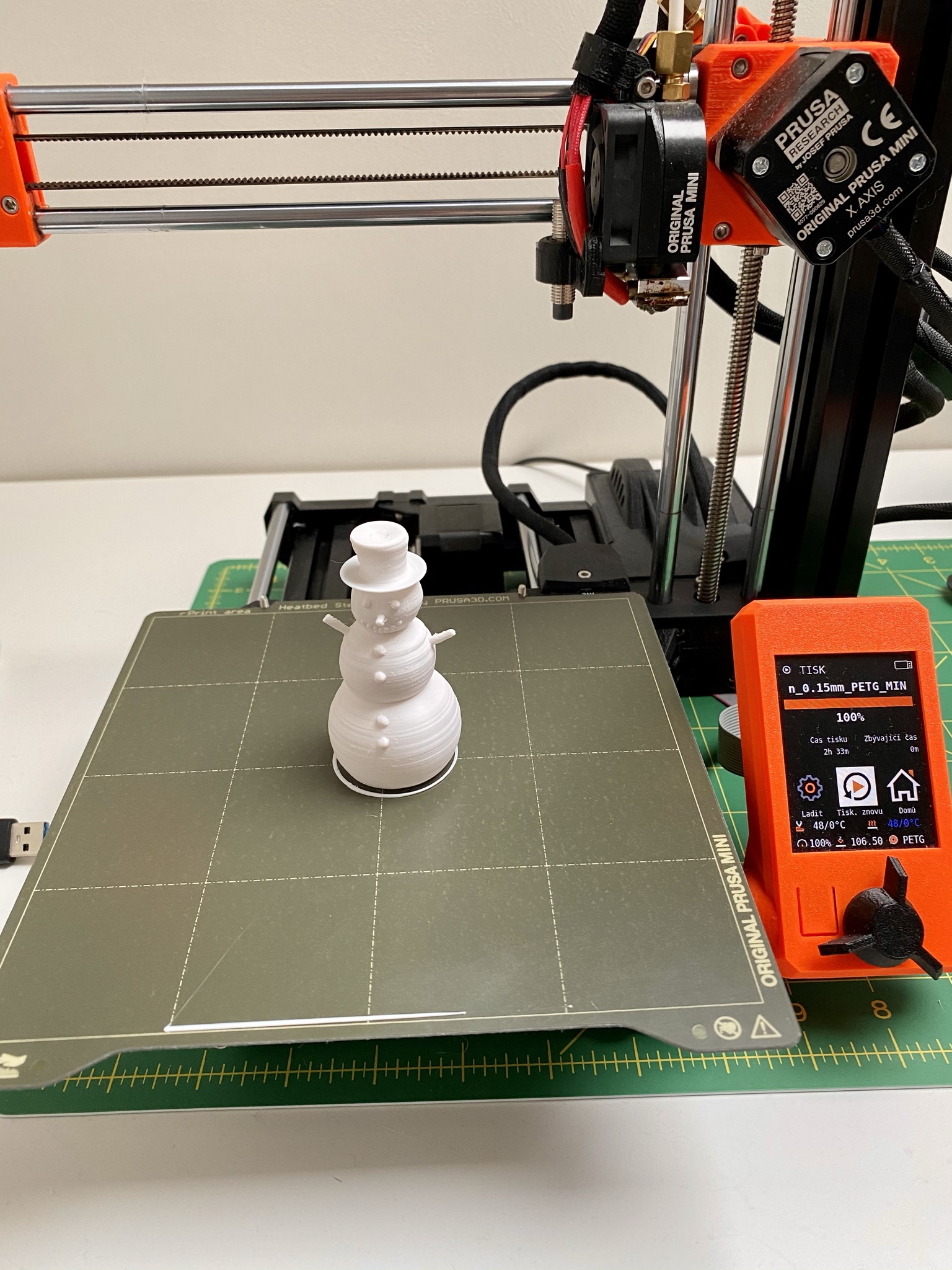 Miniatura 2 do modelo 3D Snowman