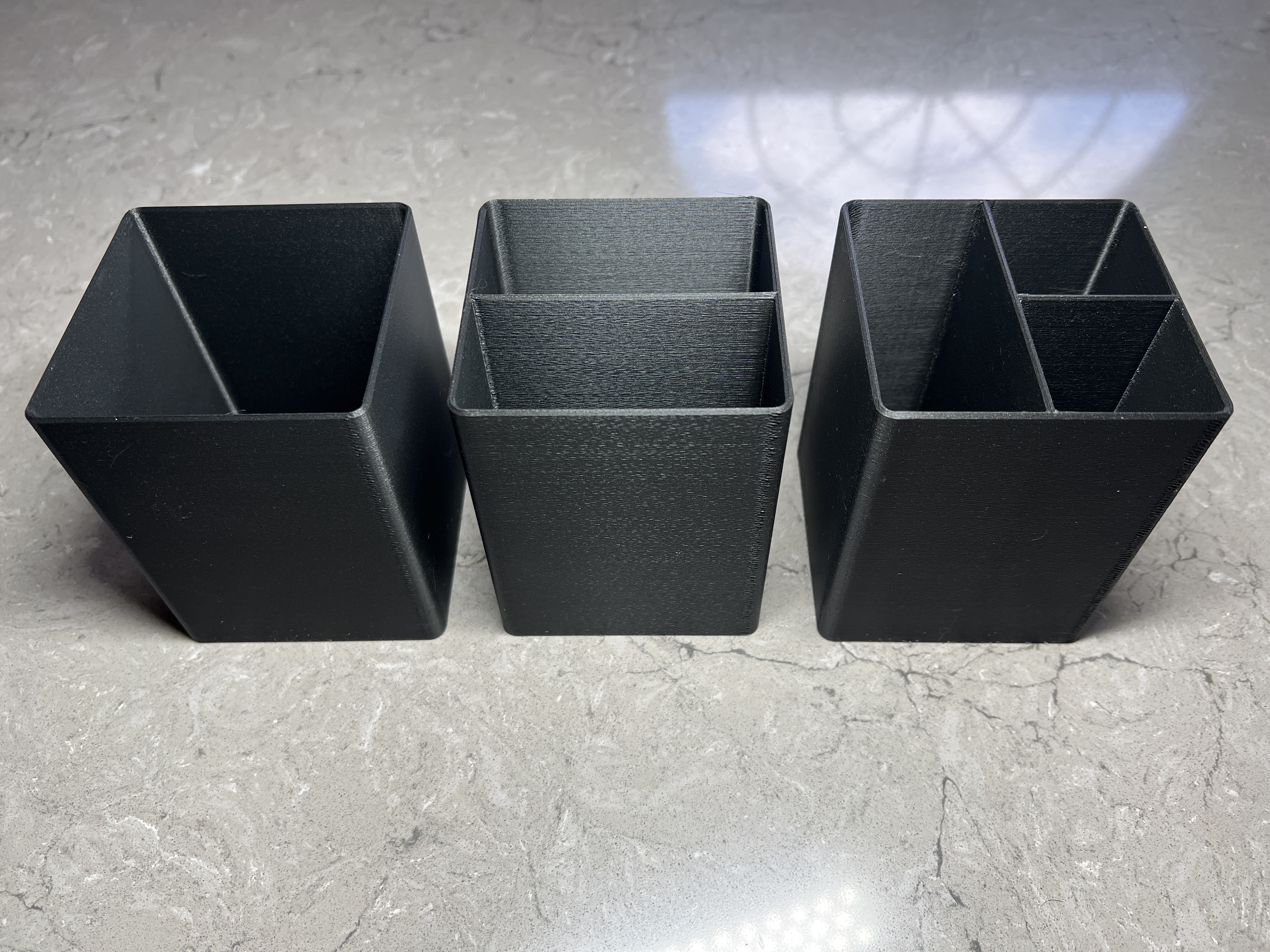 Simple Pencil Holder or Container for Organization 85mm x 85mm x 110mm (3.4" x 3.4" x 4.3")
