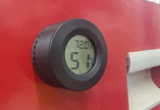 Mini Hygrometer/Thermometer Magnetic Mount (Remix)