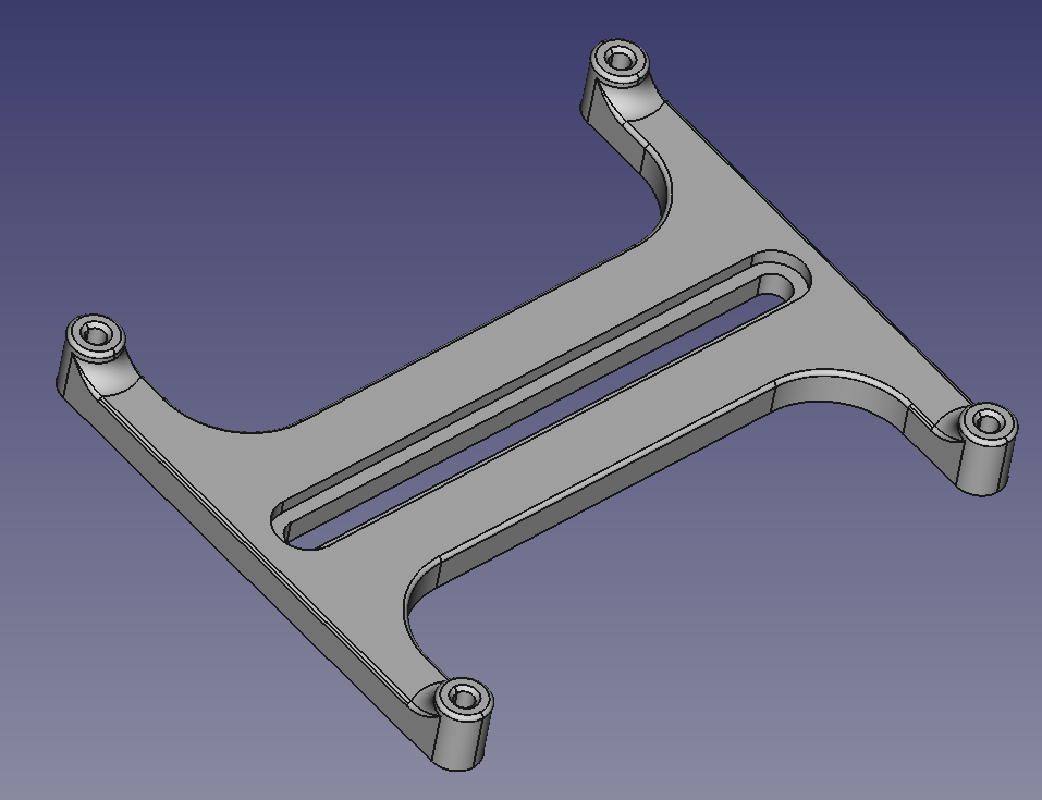 Slotted SKR Pico DIN mount by ane109 | Download free STL model ...