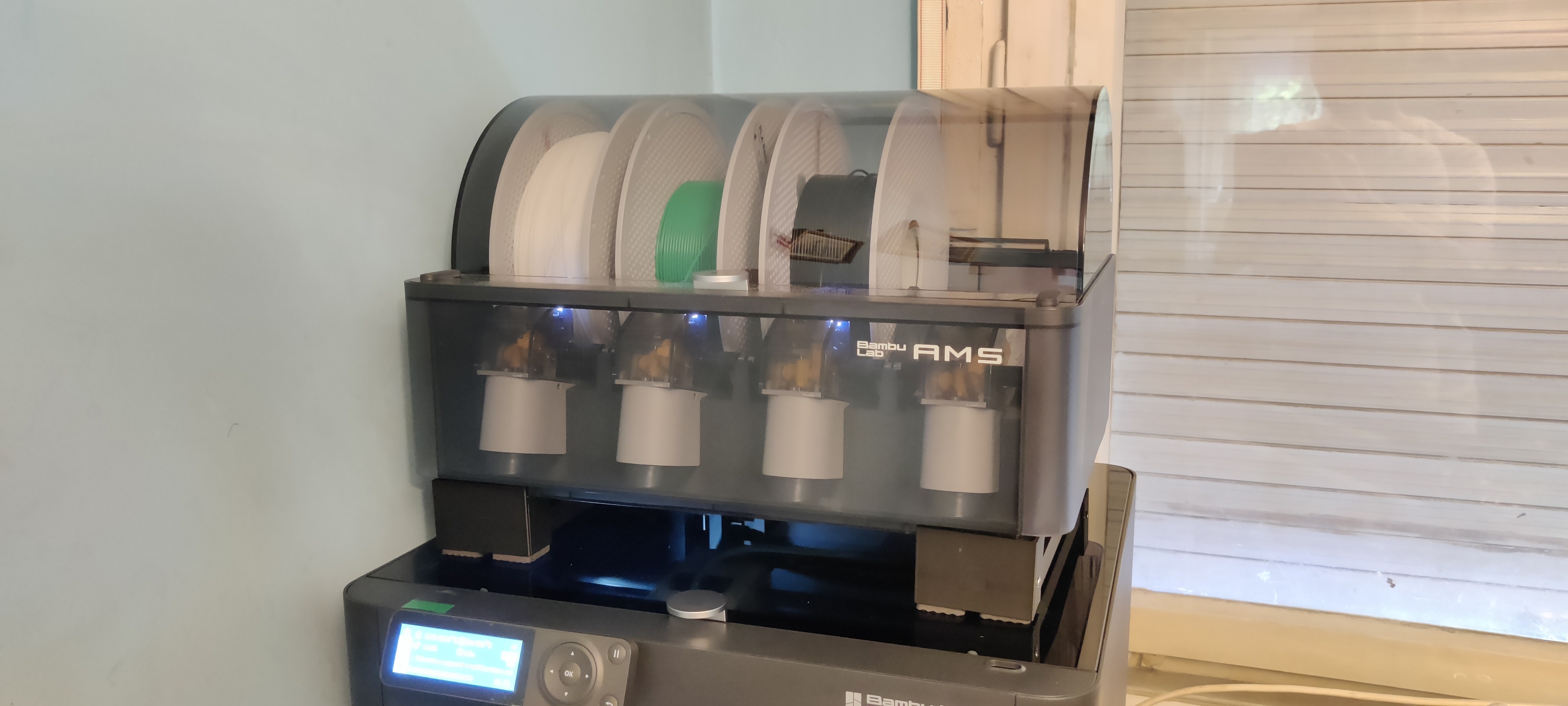 Bambu Lab AMS riser for light projector by Bujor Ionut | Printables Store