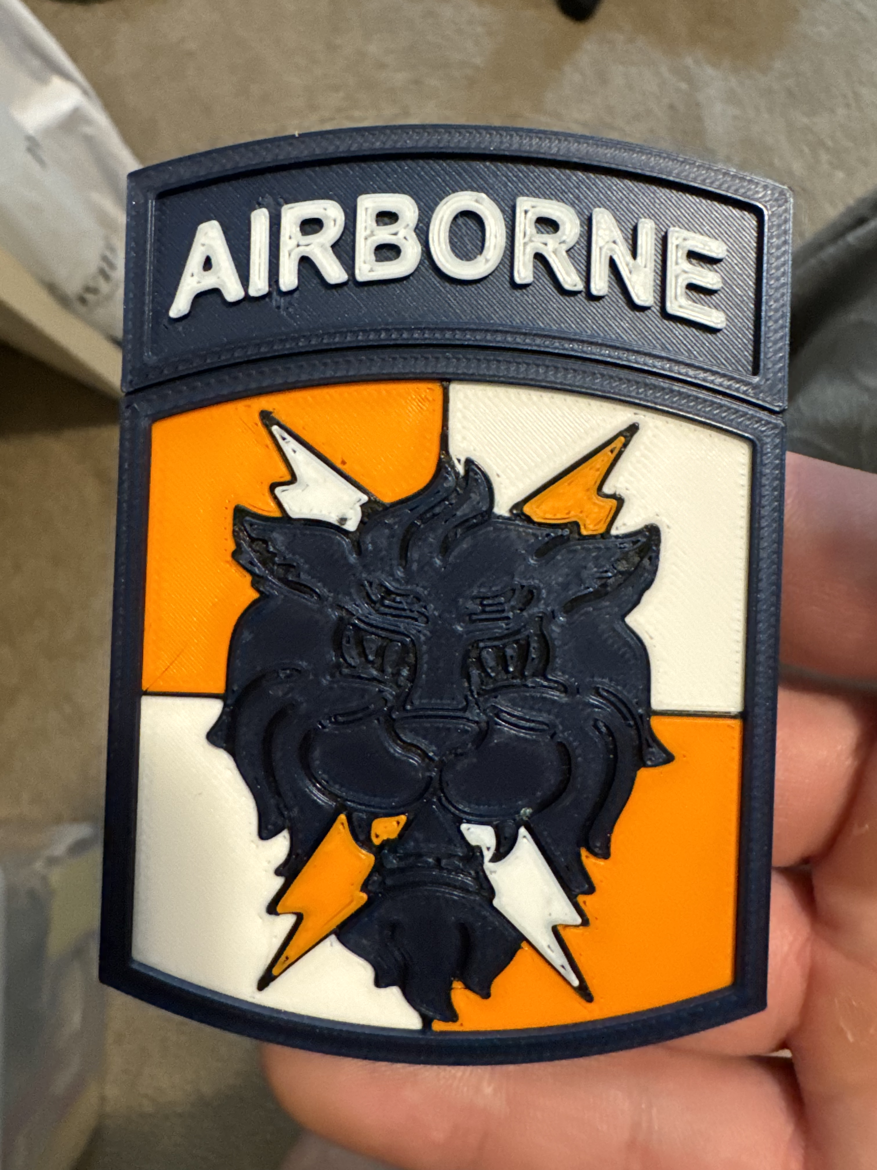 35th Signal Brigade (Airborne) Patch