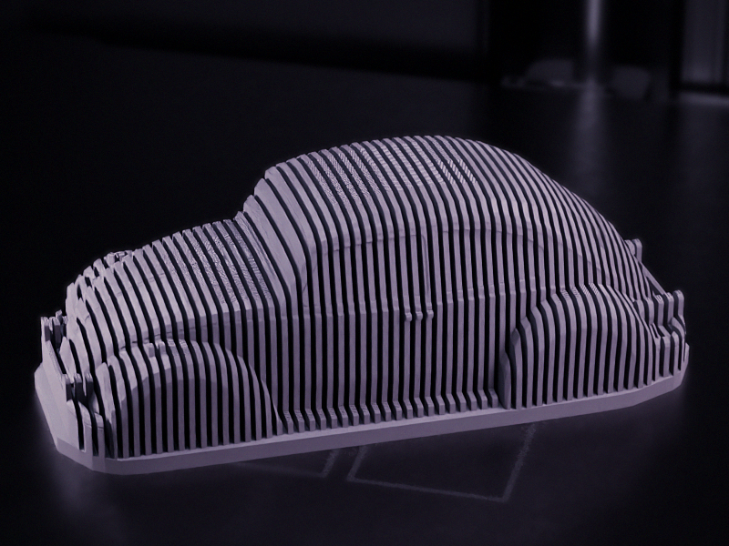 Volkswagen Beetle - Sliced