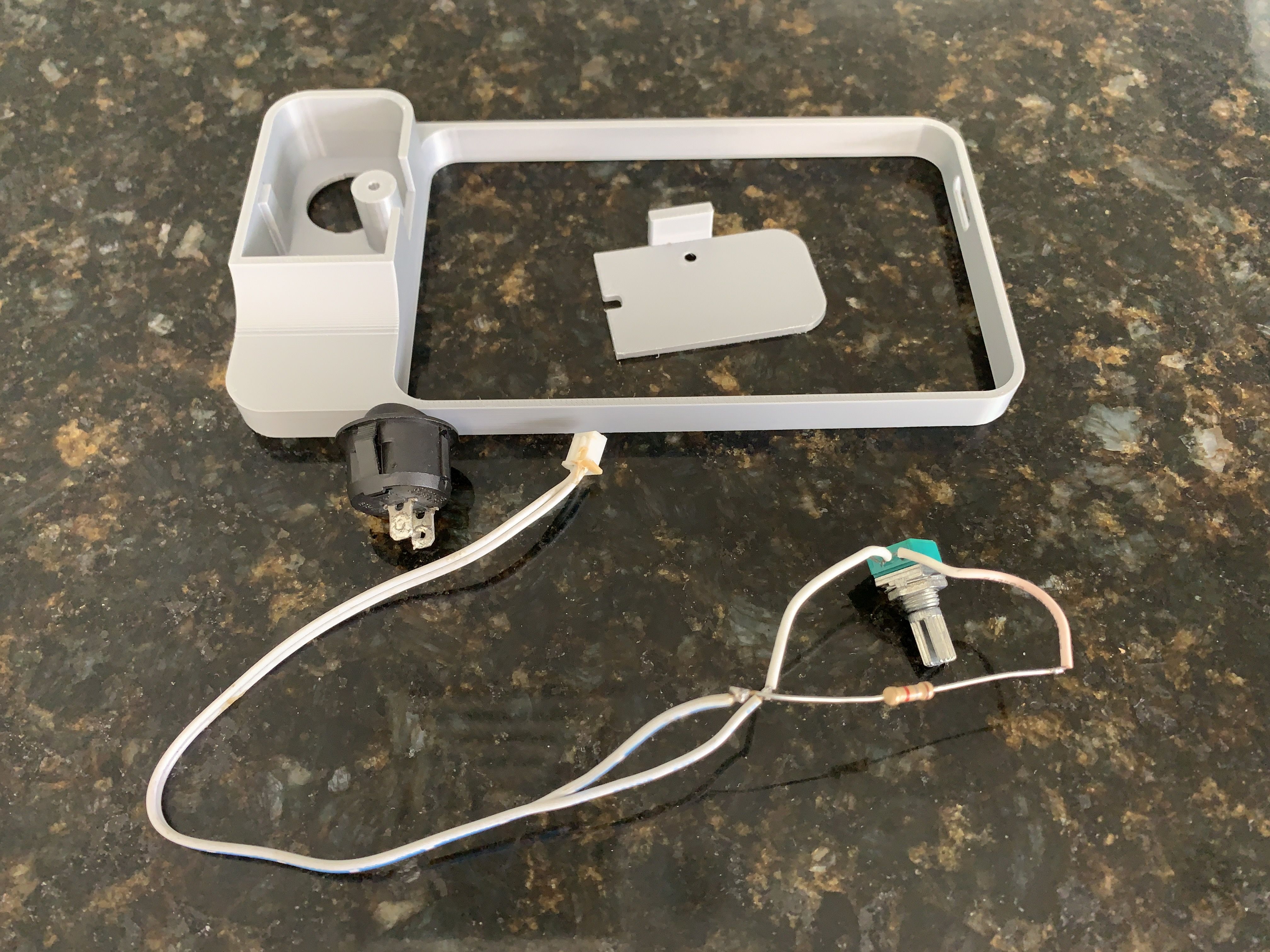 X1C Adjustable Lighting Unit Riser by Wiseone | Download free STL model ...