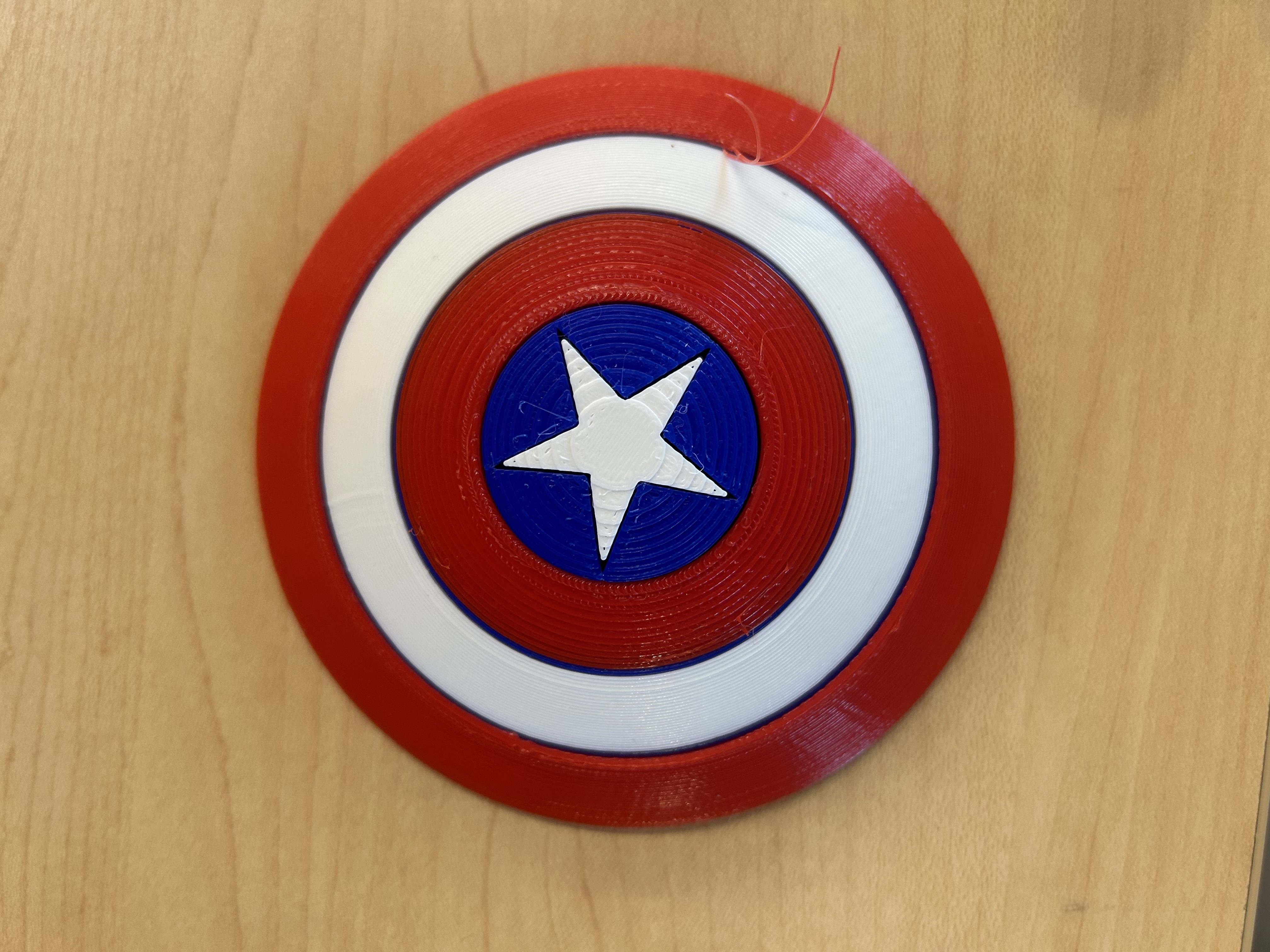 Captain America shield