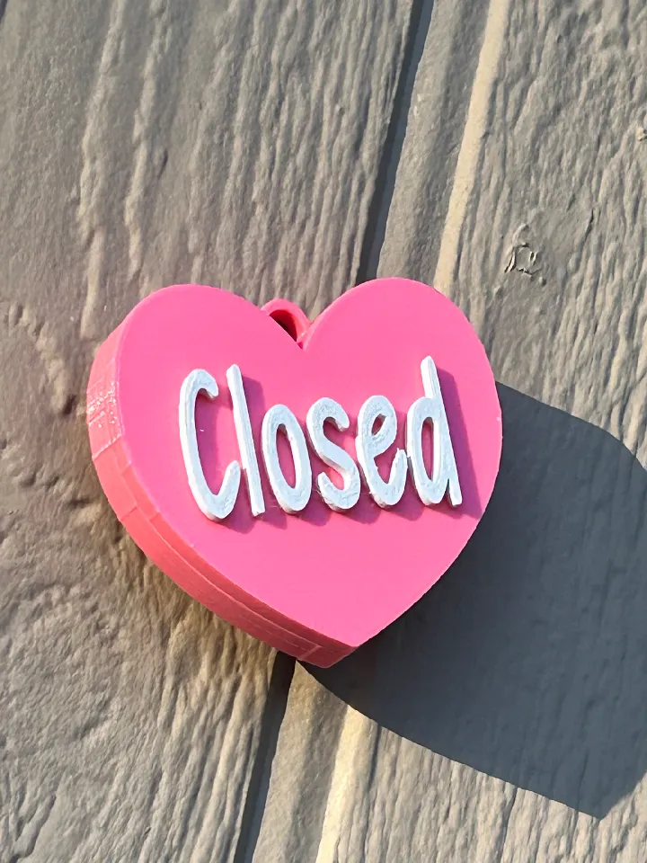 BUSINESS OPEN/CLOSED SIGN by Staceyluvs3d | Download free STL model ...